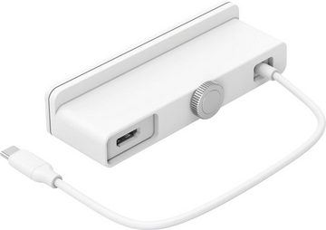 Hyper 6-in-1 USB-C hub for iMac 24'' Adapter USB-C zu HDMI, MicroSD-Card, SD-Card, USB Typ A, USB-C