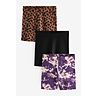 Animal Print/Black/Purple Tie Dye Print