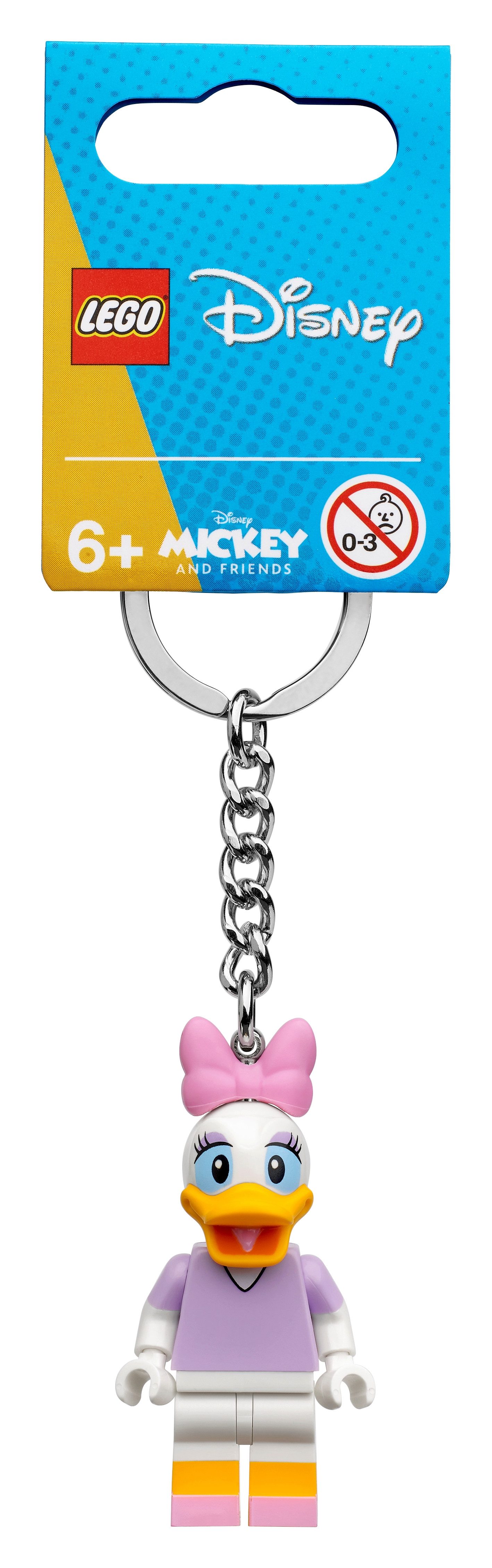 LEGO® Schlüsselanhänger Set LEGO Disney: Schlüsselanhänger mit Daisy Duck (1-tlg)