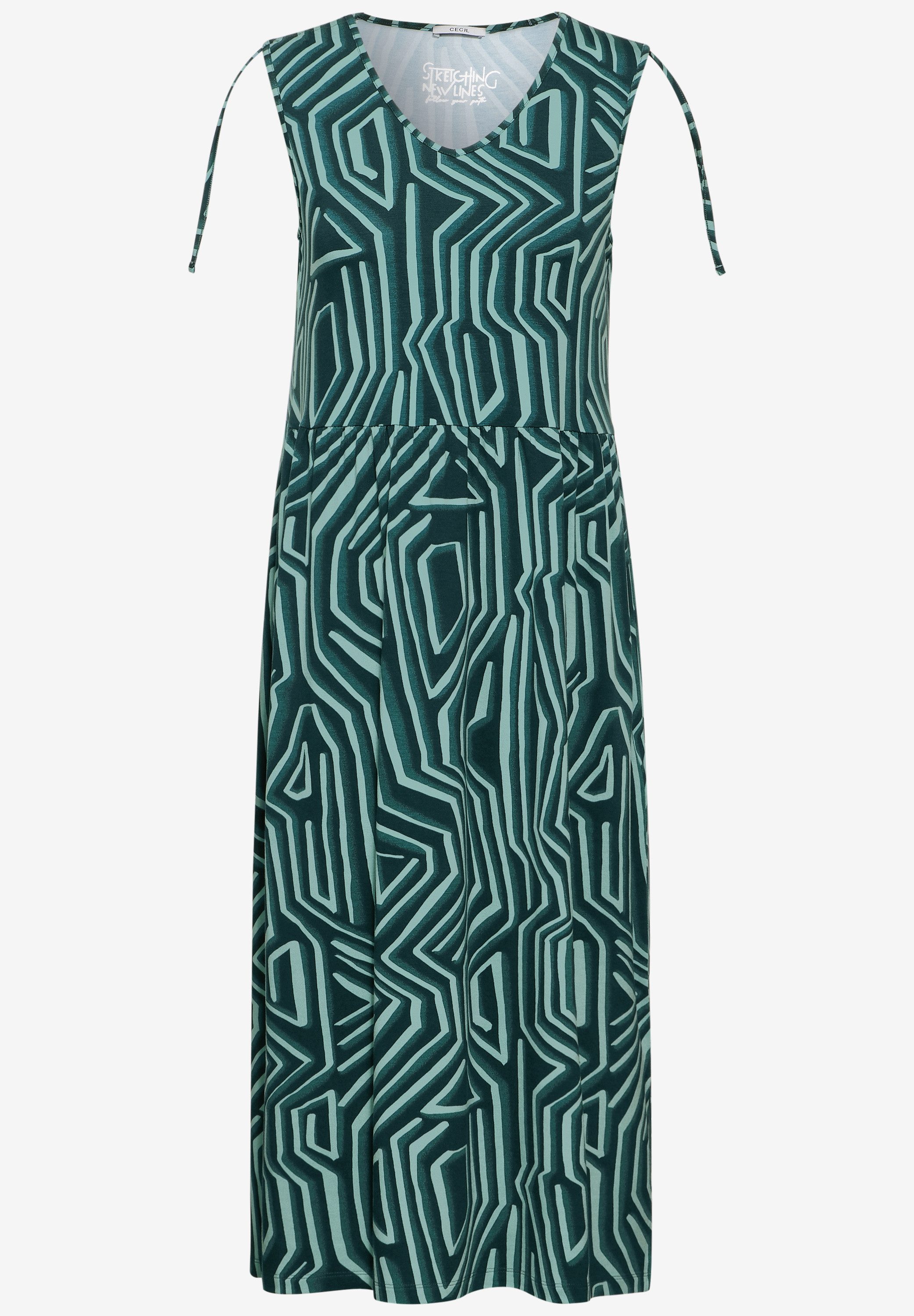 CECIL Jerseykleid Sommerkleid mit Print