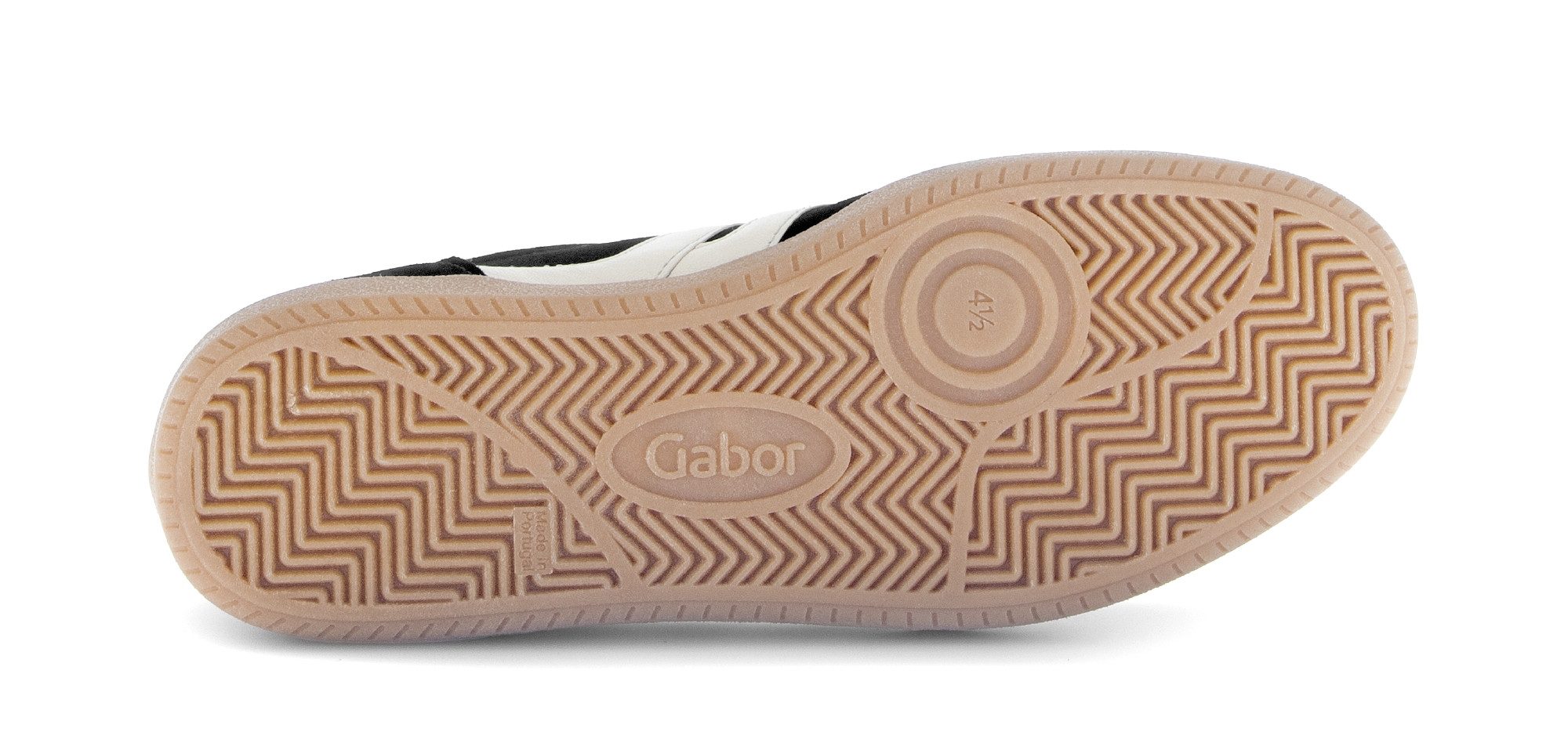 Gabor Sneaker Freizeitschuh, Halbschuh, Schnürschuh mit gepolstertem Schaftrand