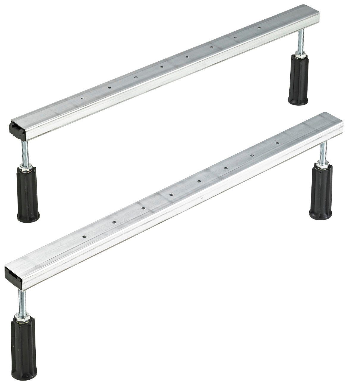OTTOFOND Einbauwanne Duo, (Set, 4-tlg), 190x90 cm, mit Fußgestell, Ablaufgarnitur und Fugendichtband