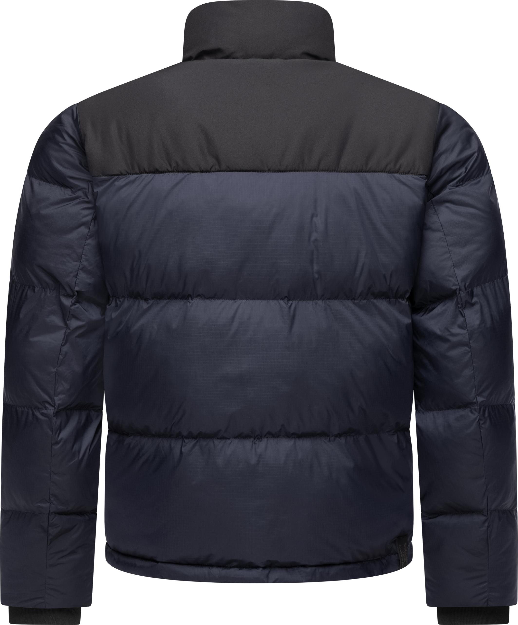Ragwear Outdoorjacke Stafen Wasserdichte Herren Winterjacke im Retro-Look