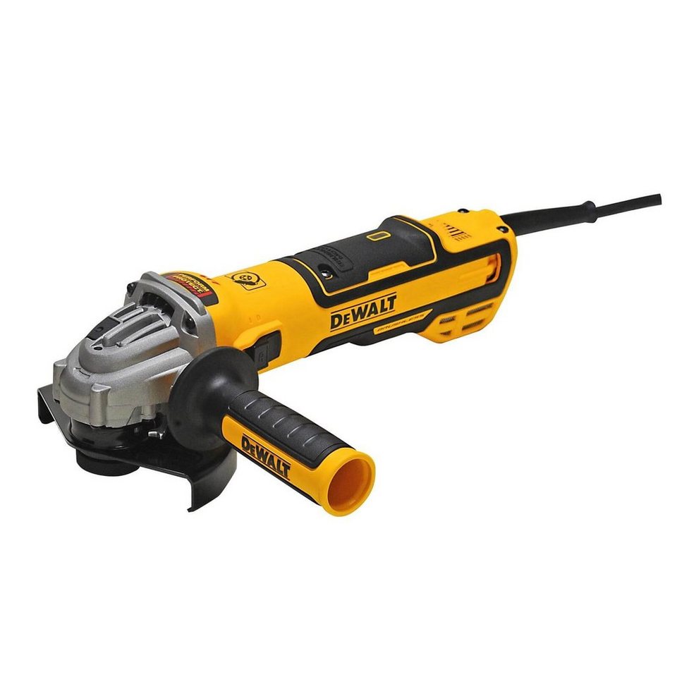 DeWalt Akku-Winkelschleifer DeWALT Winkelschleifer DWE4369-QS 125mm 1700W  INOX - Trennschleifer, max. 8000 U/min, Perform & Protect: Elektronische  Bremse stoppt die Scheibe in Sekundenschnelle (