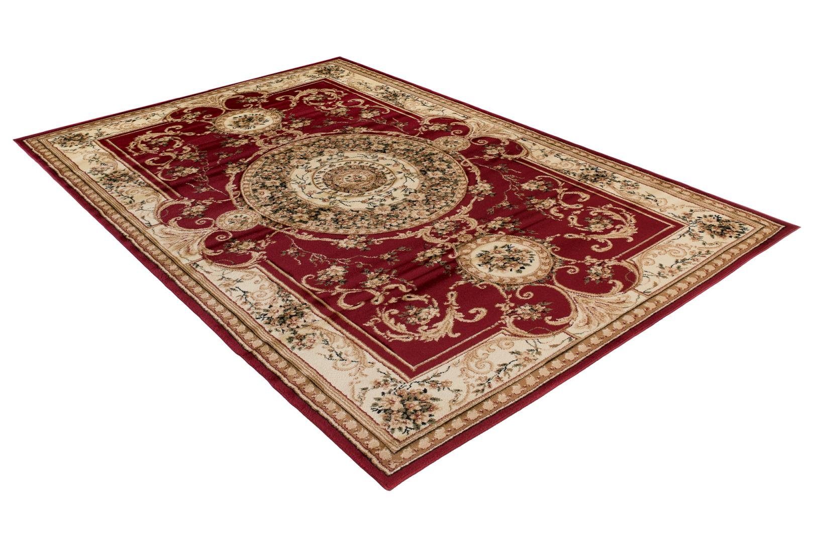 Orientteppich Oriente Teppich - Traditioneller Orient x Wohnzimmerteppich 100 Mazovia, Geeignet cm, Rot 60 Pflegeleicht, für Teppich Beige, Fußbodenheizung