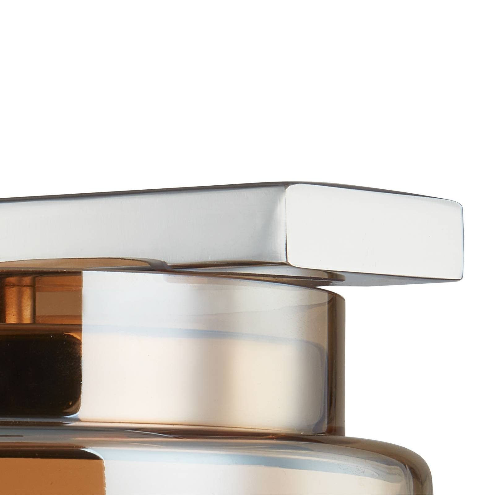 Lucande Wandleuchte Diano, LED, Glas Creme warmweiß IP20, 1 x 8 W LED, warmweiß