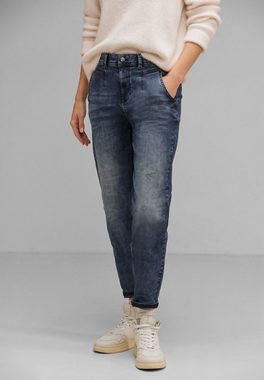 STREET ONE Loose-fit-Jeans High Waist