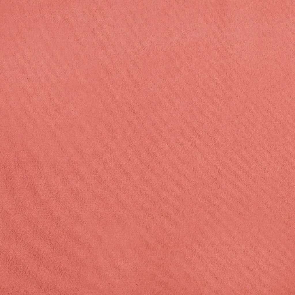 vidaXL Sessel Drehsessel Drehstuhl Relaxsessel Sessel Bürostuhl Rosa Samt
