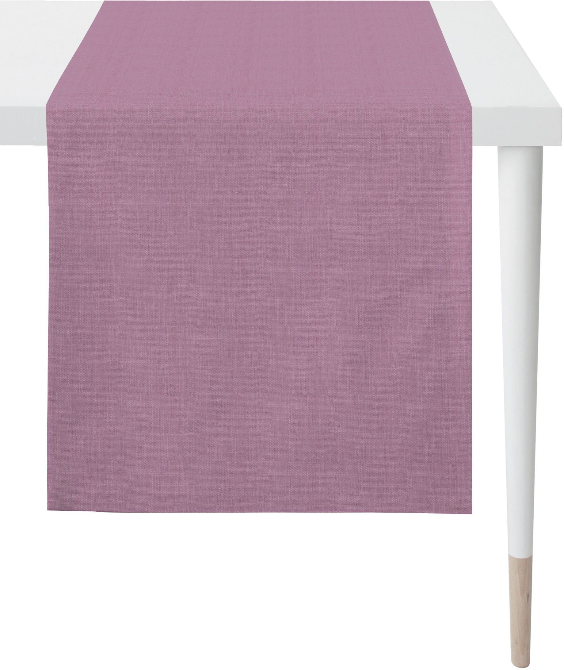 Arizona, APELT und Leinenoptik, einfarbig Design: Tischläufer (1-tlg), Stil Uni-Basic