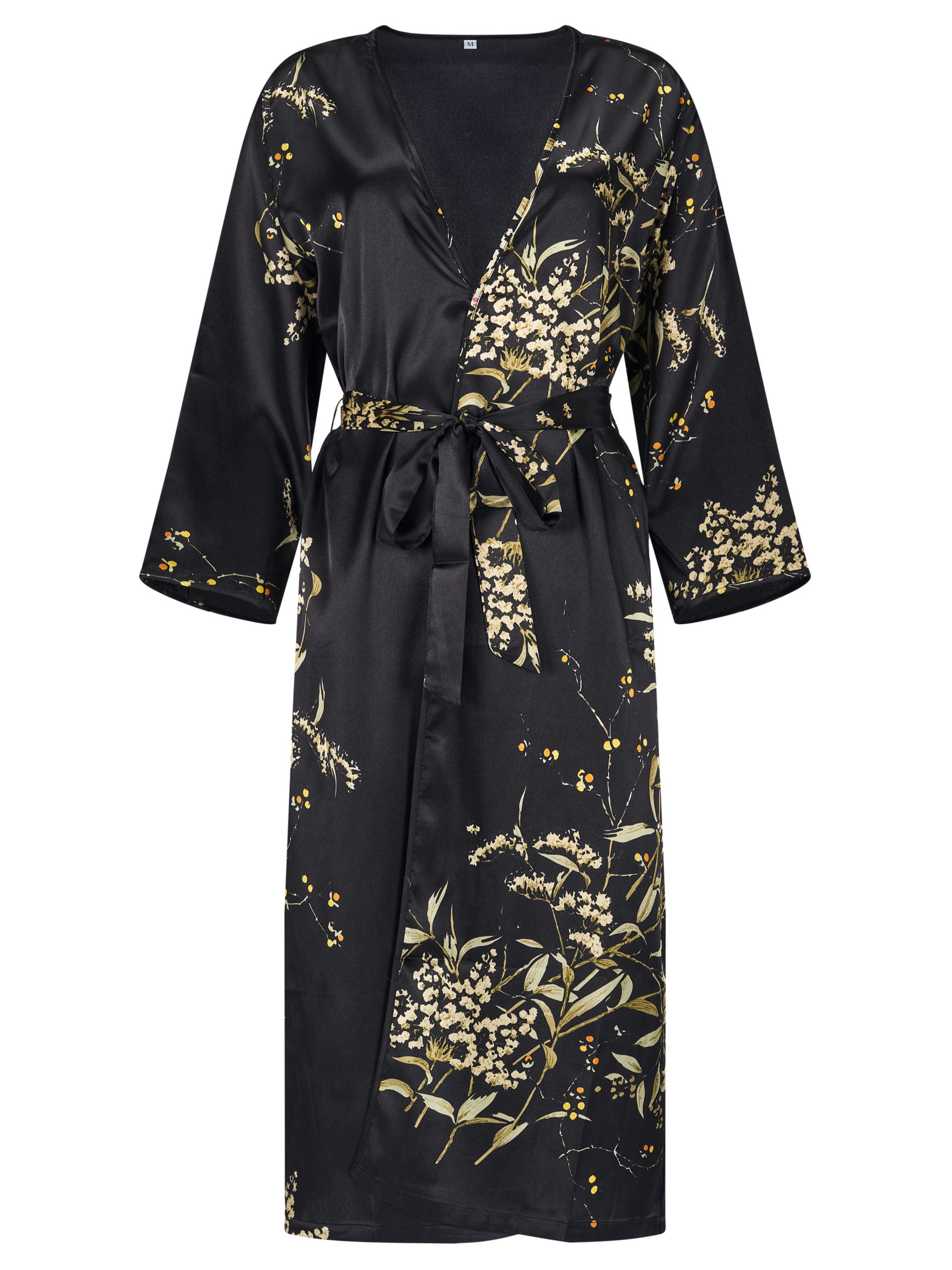 Orchibelle Morgenmantel Luxuriöser Satin-Kimono für Damen günstig online kaufen