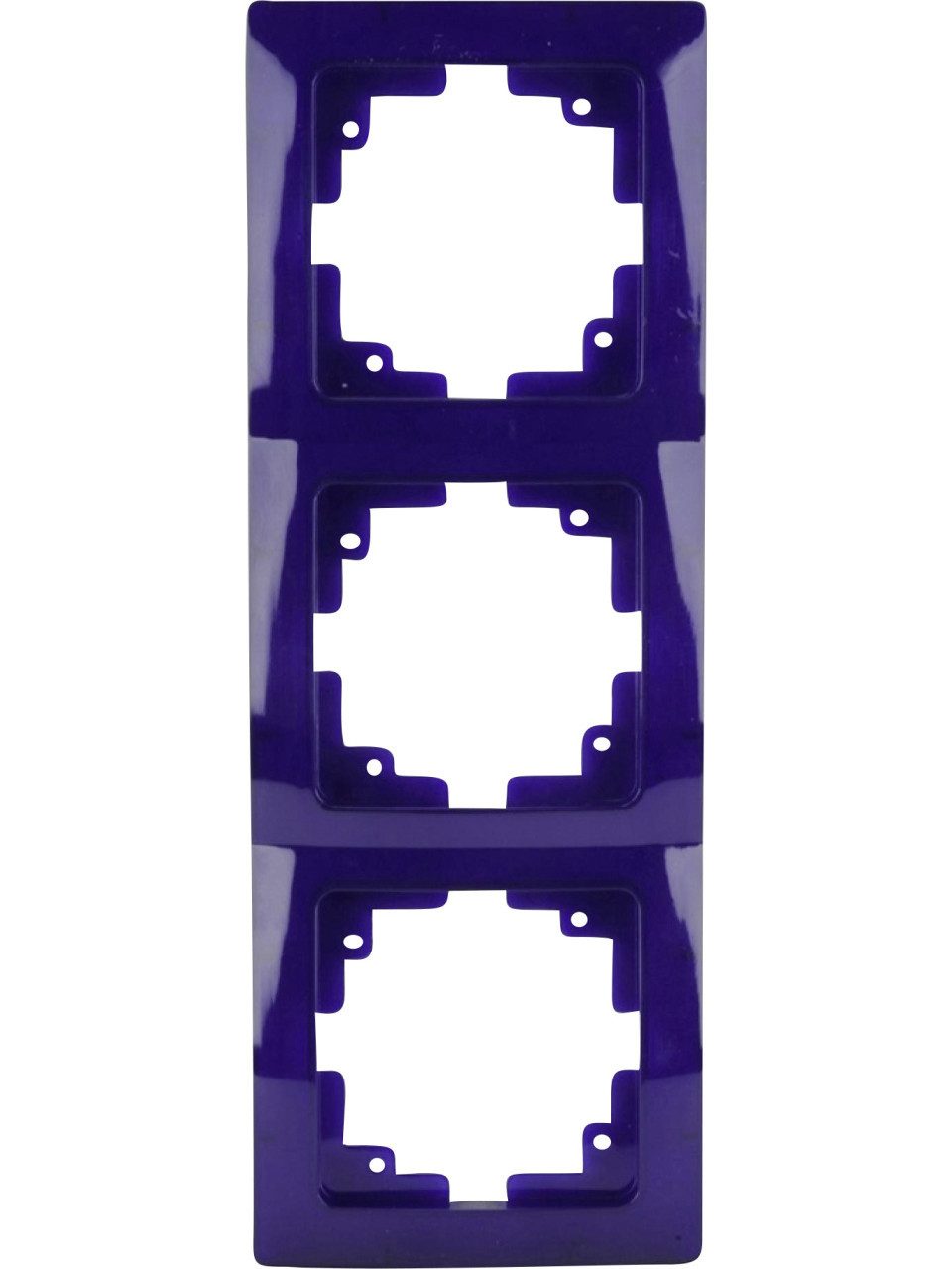 UNITEC Выключатель Unitec Abdeckrahmen Monaco 3-fach blau