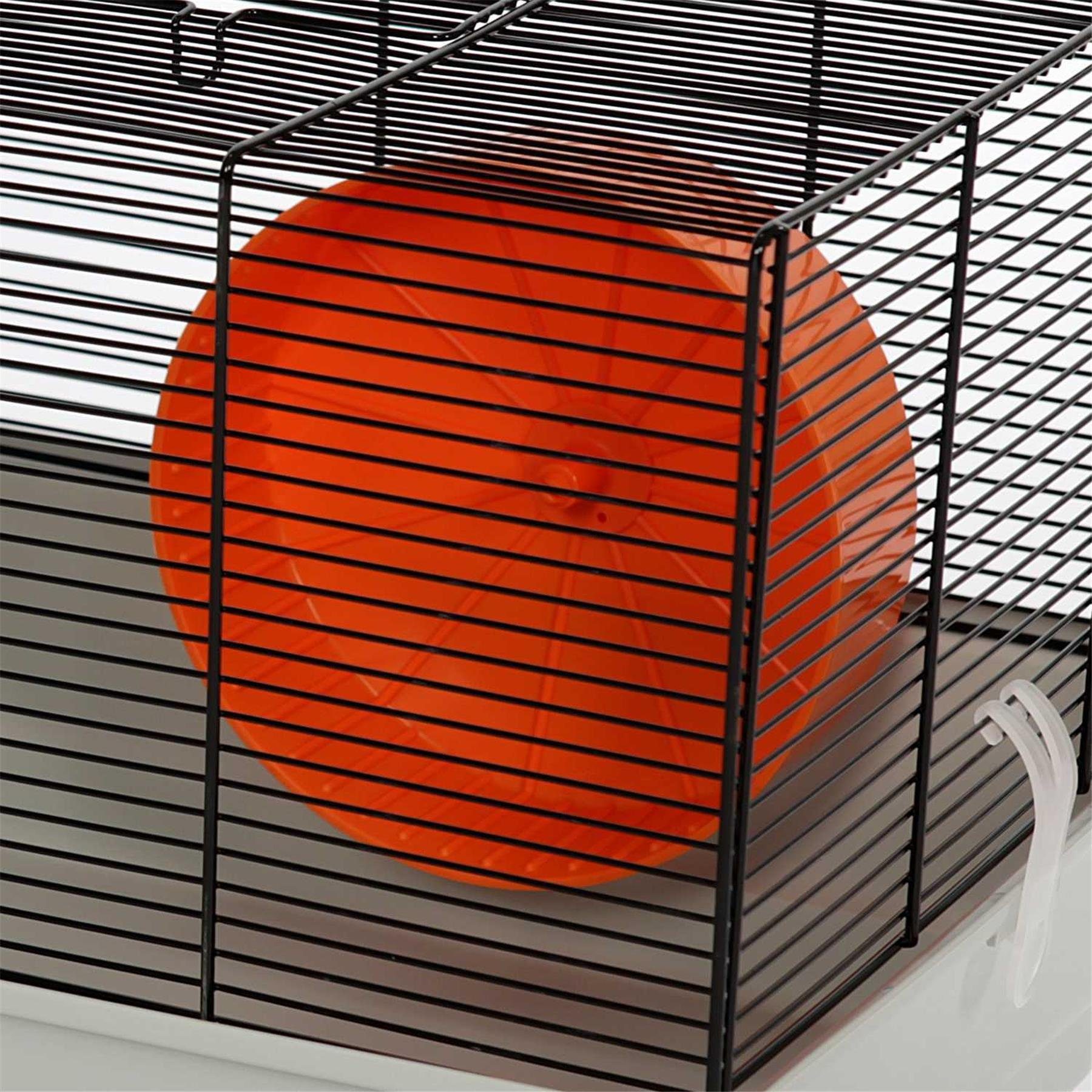SUPVOX Hamsterlaufrad – 20,3 Cm Durchmesser, Leise, Aus Kunststoff, Für Hamster, Mäuse & Kleine Nager, Stehend Oder Käfigmontierbar