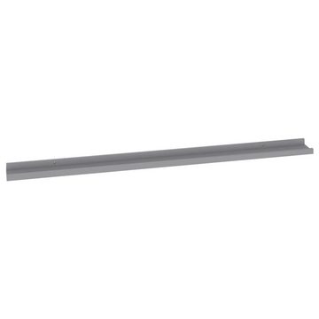 furnicato Wandregal Wandregale 2 Stk. Grau 115x9x3 cm