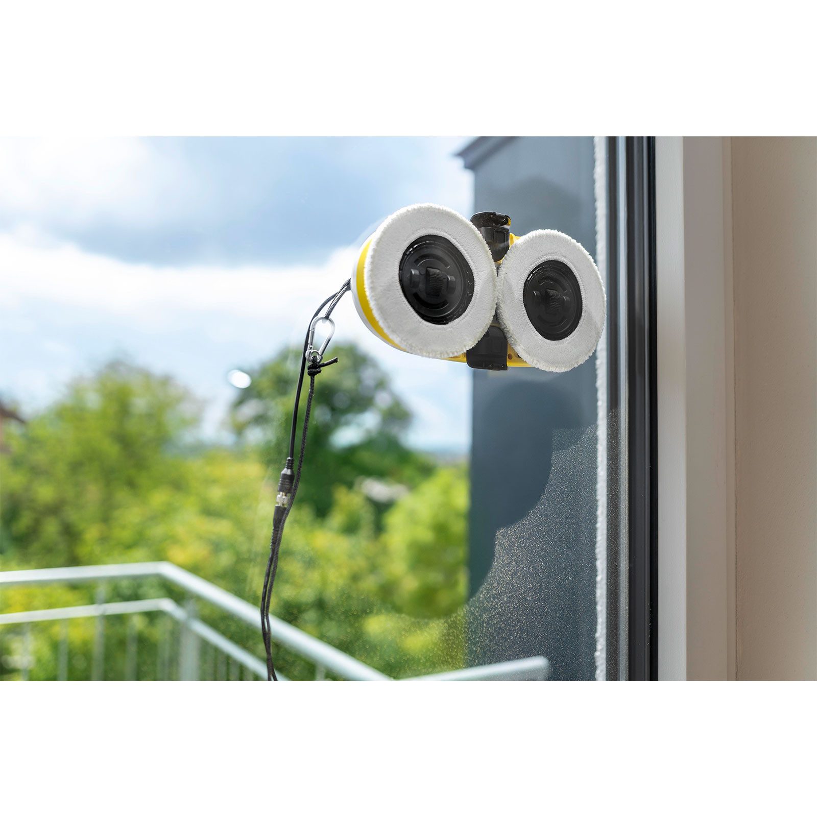 KÄRCHER Multi-Sauger Kärcher RCW 2 Extra Fensterputzer Fensterwischroboter, Intelligenter Fensterroboter für streifenfreie Reinigung