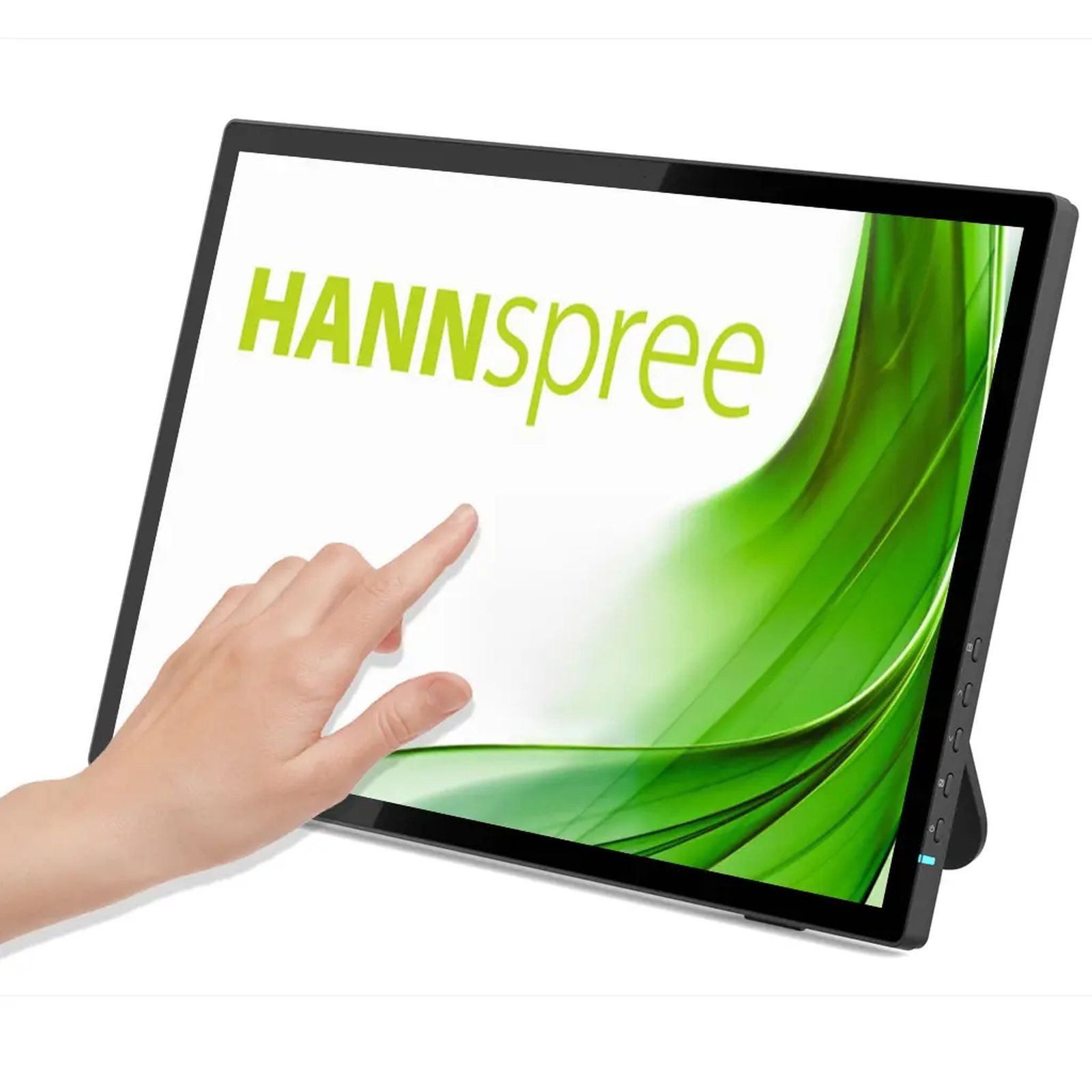 Hannspree HT249PPB 60,45cm 23,8Zoll 1920x1080 16:9 400cd/m2 5ms HDMI DP USB (P) TFT-Monitor (1920 x 1080 px, Full HD, 5 ms Reaktionszeit, 75 Hz, ADS, Touchscreen, Lautsprecher, Kopfhörerbuchse)