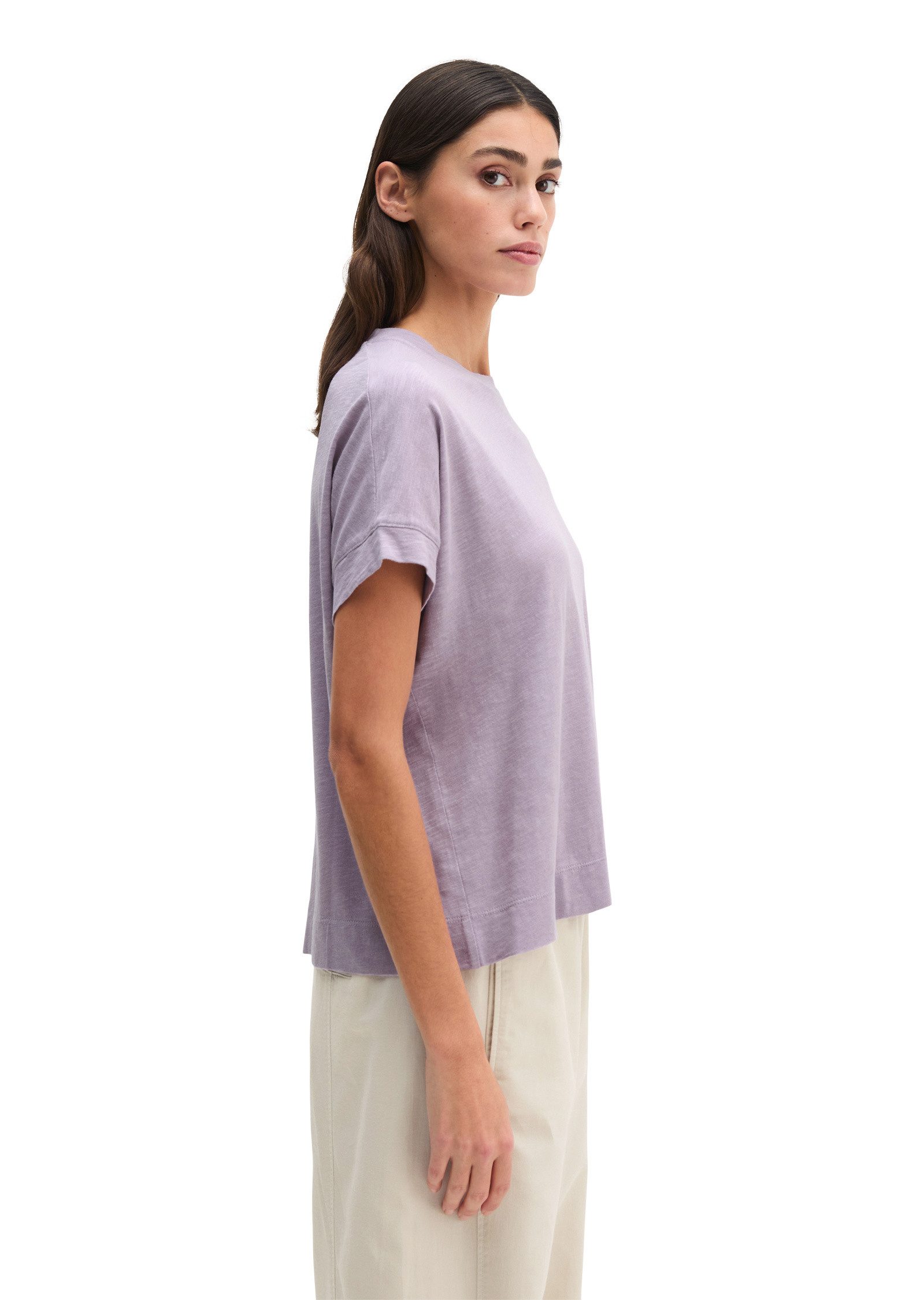 Marc O'Polo T-Shirt mit angeschnittenen Ärmeln