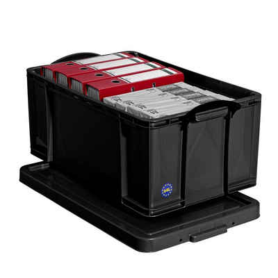 REALLYUSEFULBOX Aufbewahrungsbox 1 Aufbewahrungsbox 64 Liter - schwarz