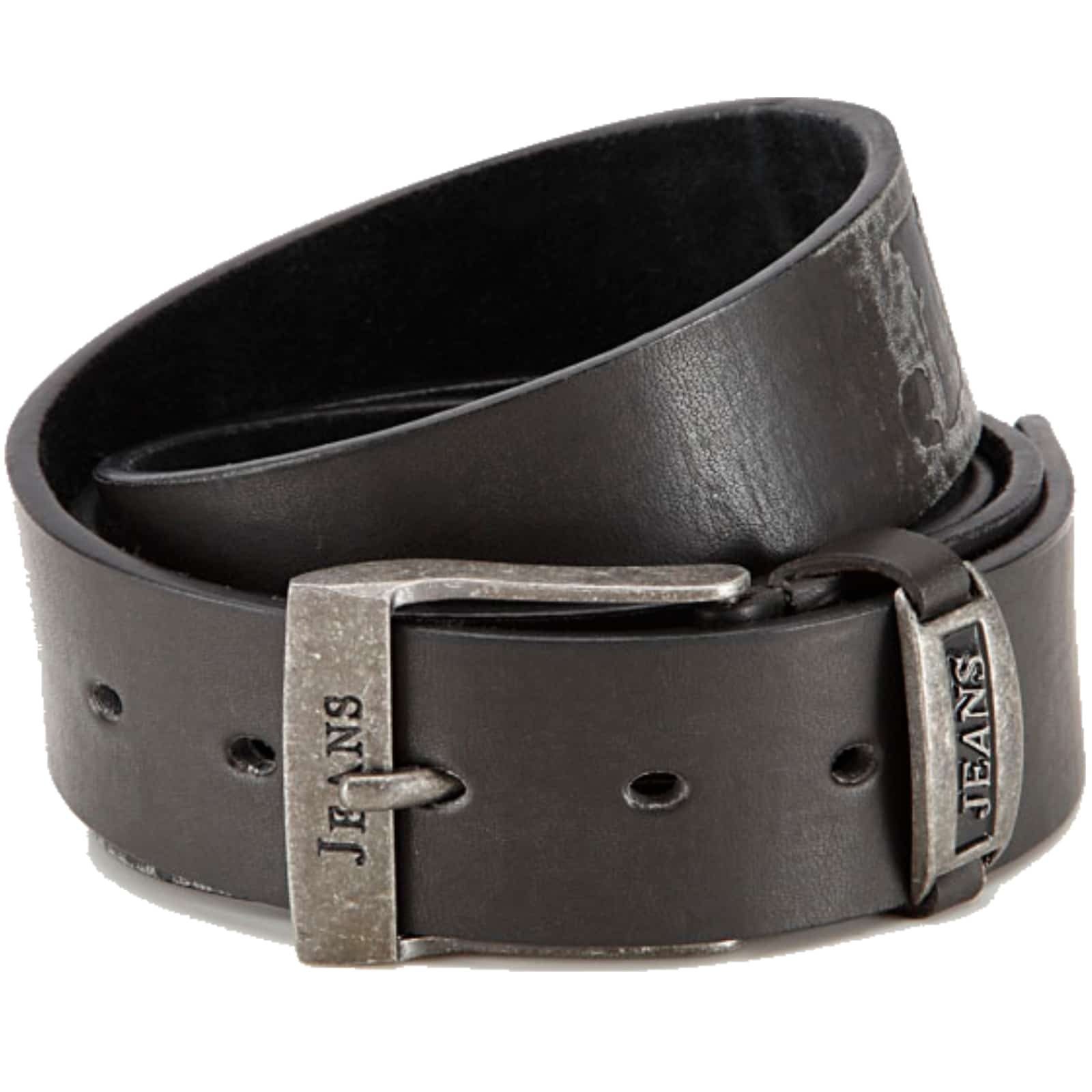 BEZLIT Ledergürtel Herren Jeans Gürtel Aufdruck Jeans (1-St) mit Schriftzug günstig online kaufen