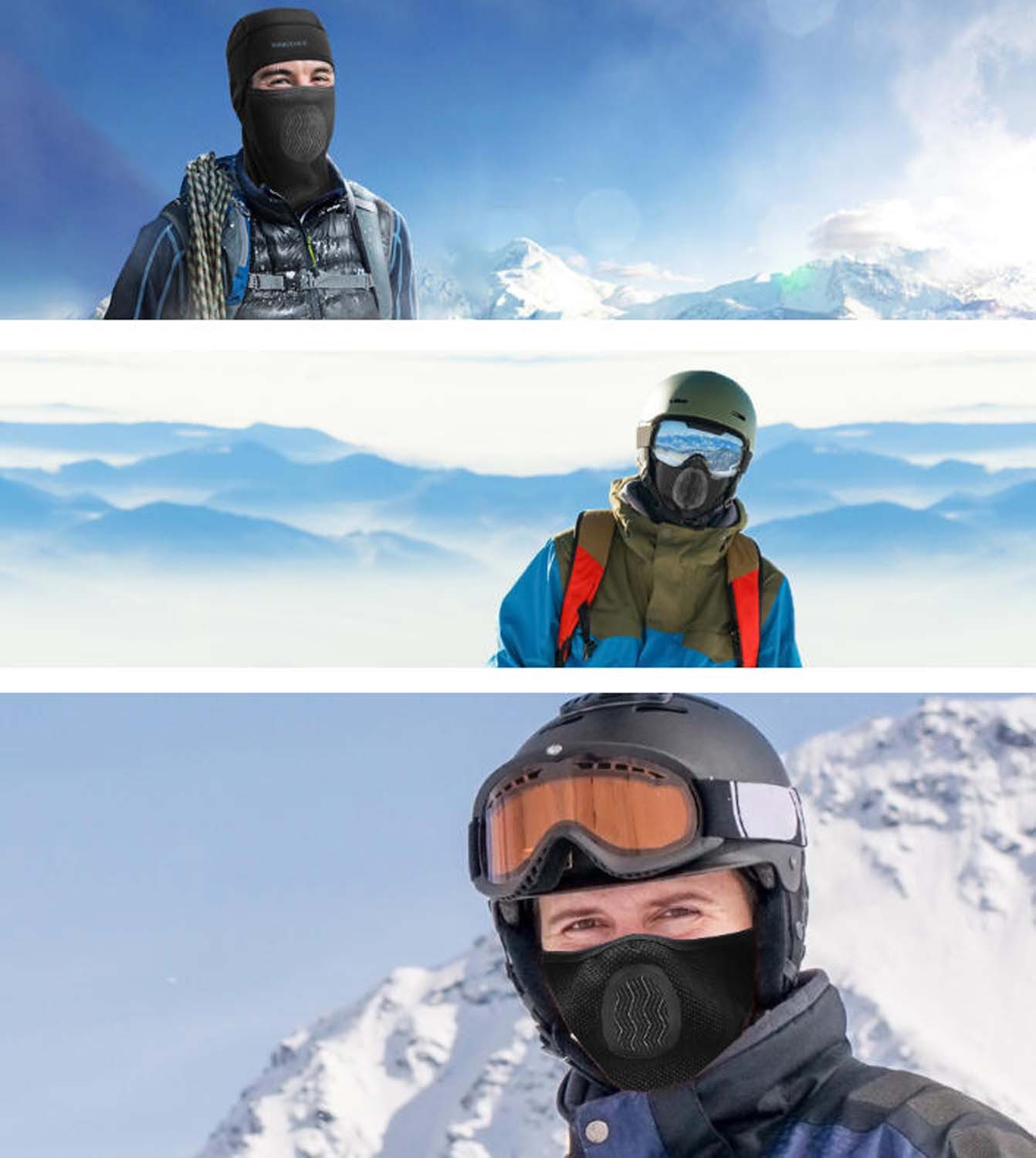 trends for living Sturmhaube Sturmhaube, Skimaske, warme Maske für kaltes W günstig online kaufen