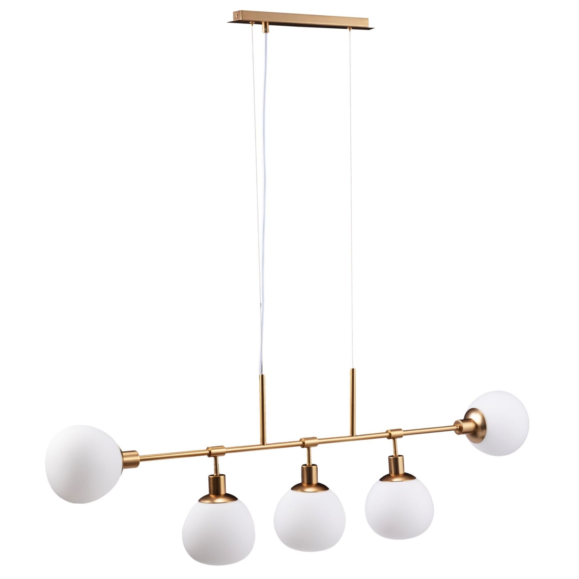MAYTONI DECORATIVE LIGHTING Pendelleuchte Erich 2 120x37.3x15 cm, ohne Leuchtmittel, hochwertige Design Lampe & dekoratives Raumobjekt
