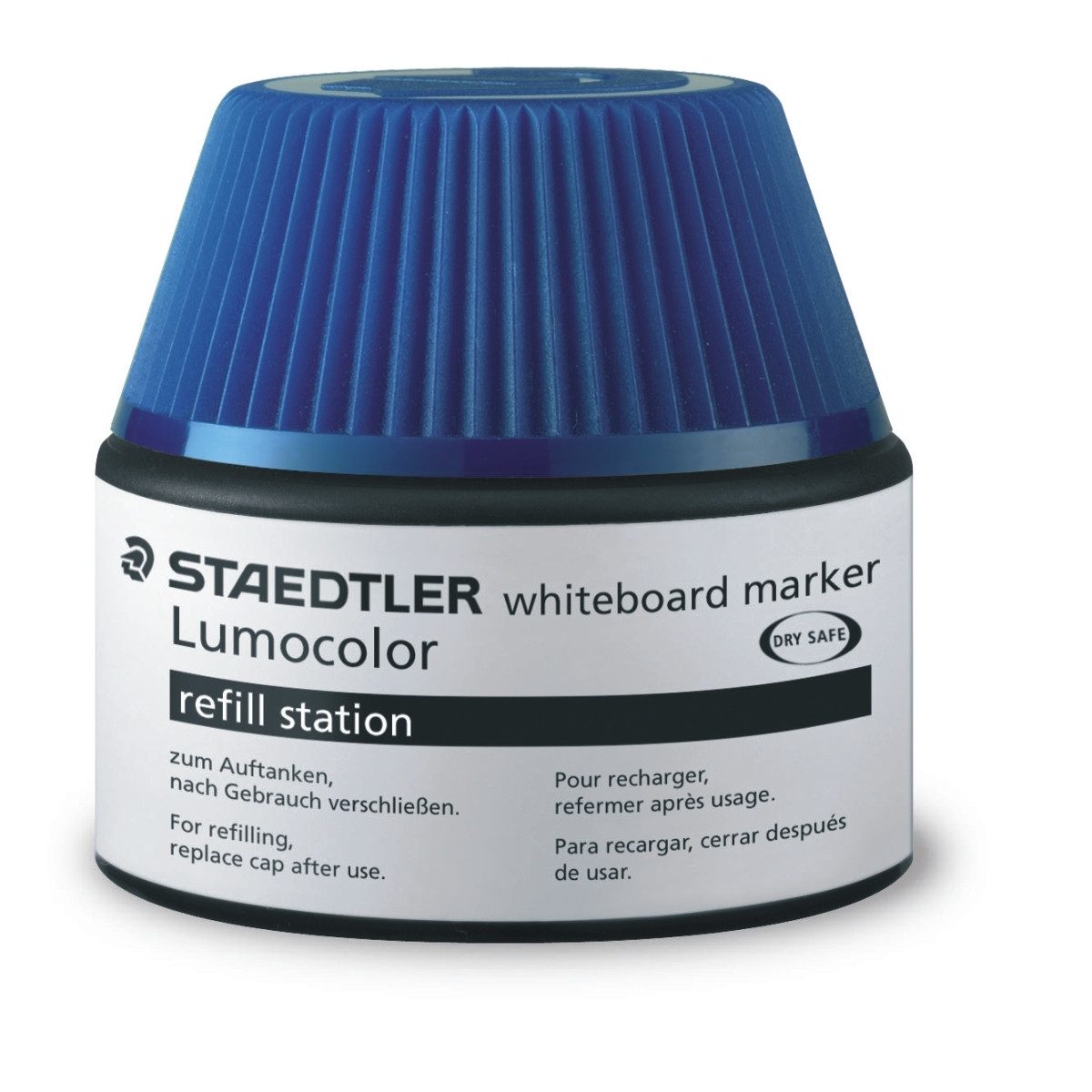 STAEDTLER Füllhalter Nachfülltinte Whiteboardmarker blau Packung mit 4 Stück