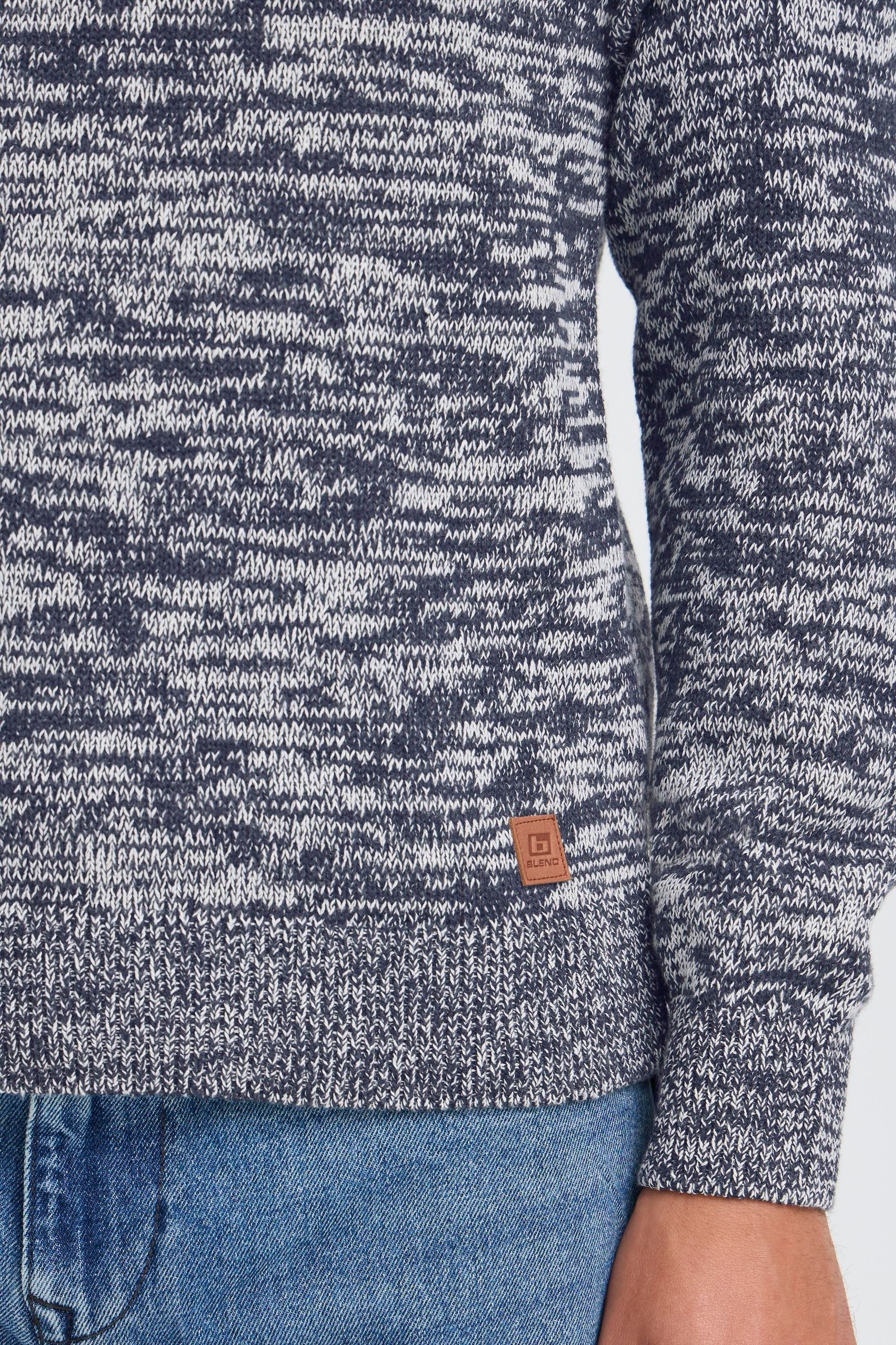 Blend Rollkragenpullover BHDami Stilvoller Basic Strickpullover mit Rollkragen