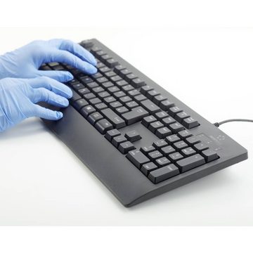 Renkforce Abwaschbare Tastatur- und Mauskombination Tastatur- und Maus-Set, Wasserfest (IPX7)