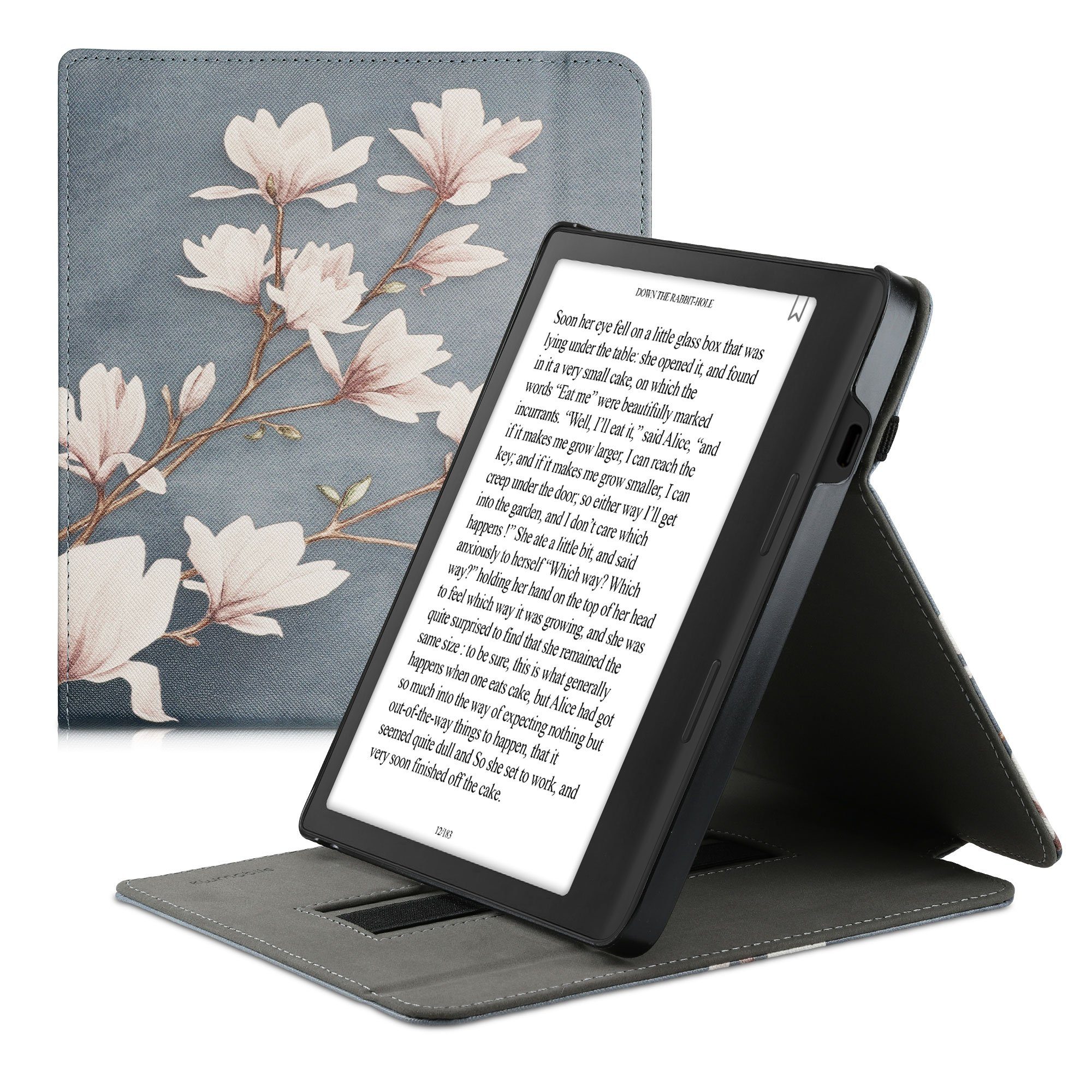 kwmobile E-Reader-Hülle Hülle für Kobo Sage, Schlaufe Ständer - e-Reader  Schutzhülle - Flip Cover Case