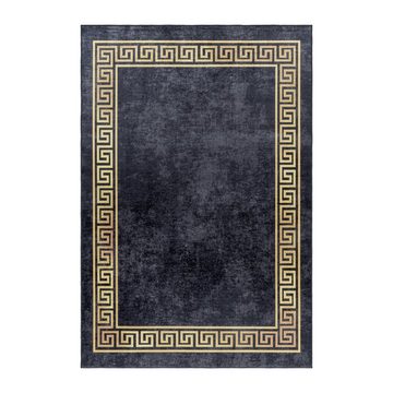 Teppich Teppich für den Flur oder Küche Mäander-Design, Stilvoll Günstig, Läufer, Höhe: 7 mm
