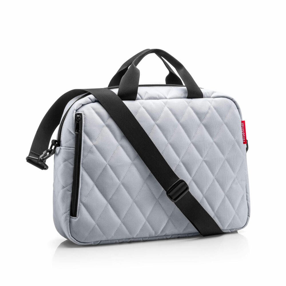 REISENTHEL® Laptoptasche notebook bag Rhombus Light Grey