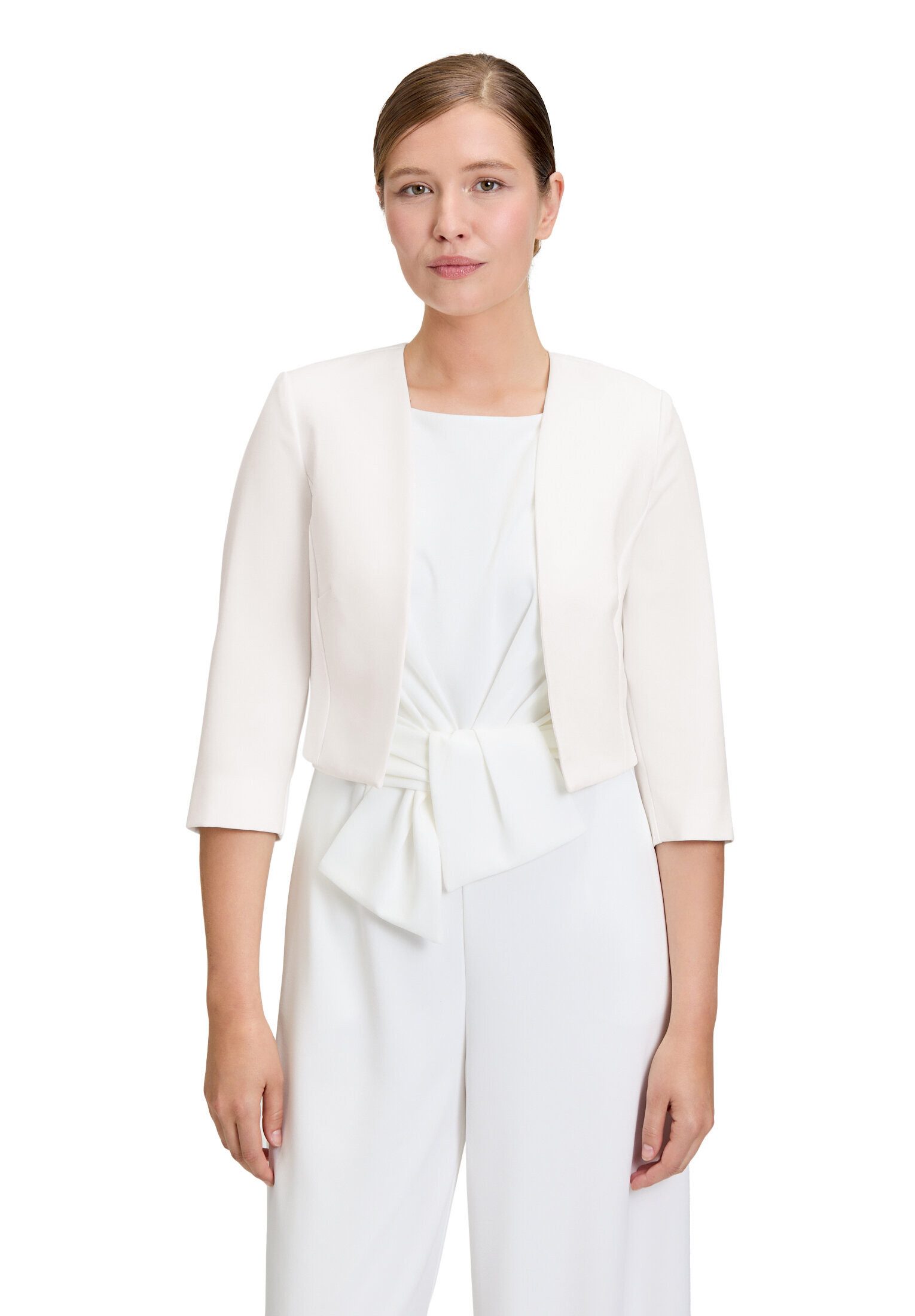 Vera Mont Bolerojacke Damen mit Kellerfalten