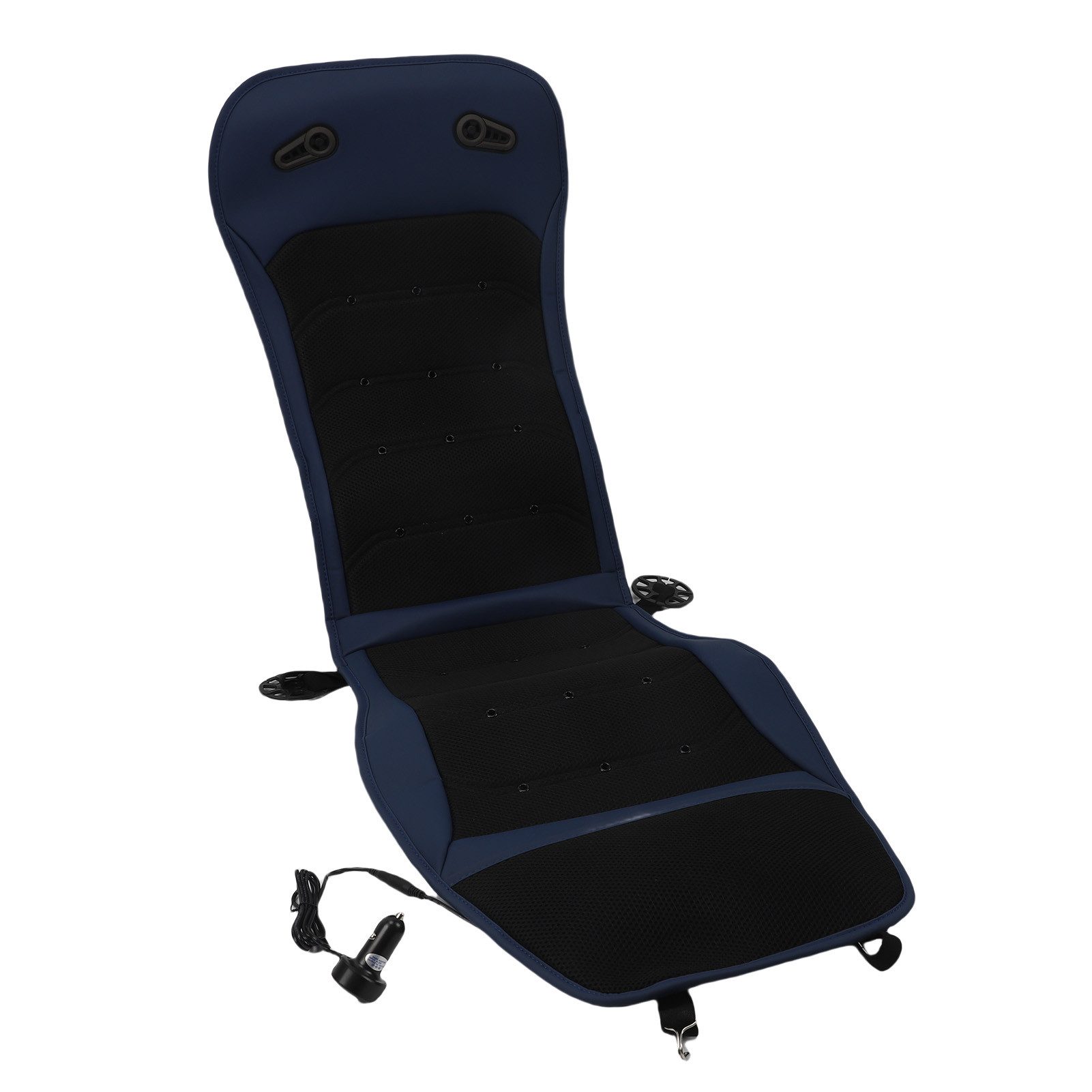 GARRYFIZH Autositzauflage Kühlende Autositzauflage mit 2 Ventilatoren, Atmungsaktiv, Schmal geschnittenes Design, Rutschfest