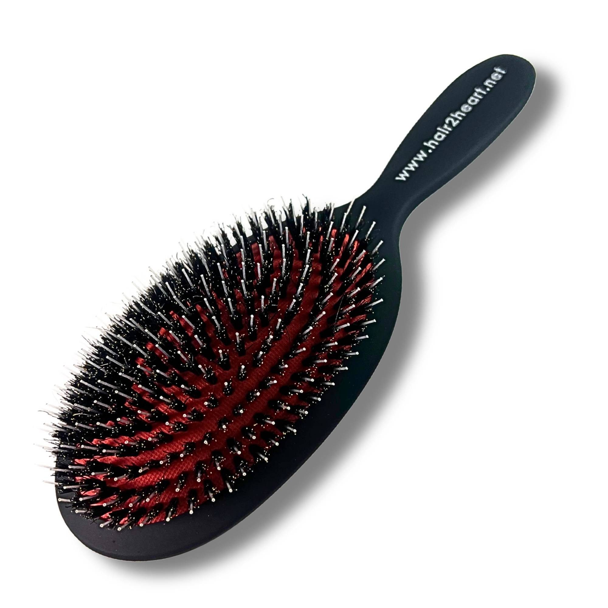 hair2heart Echthaar-Extension Bürste für Extensions - schwarz