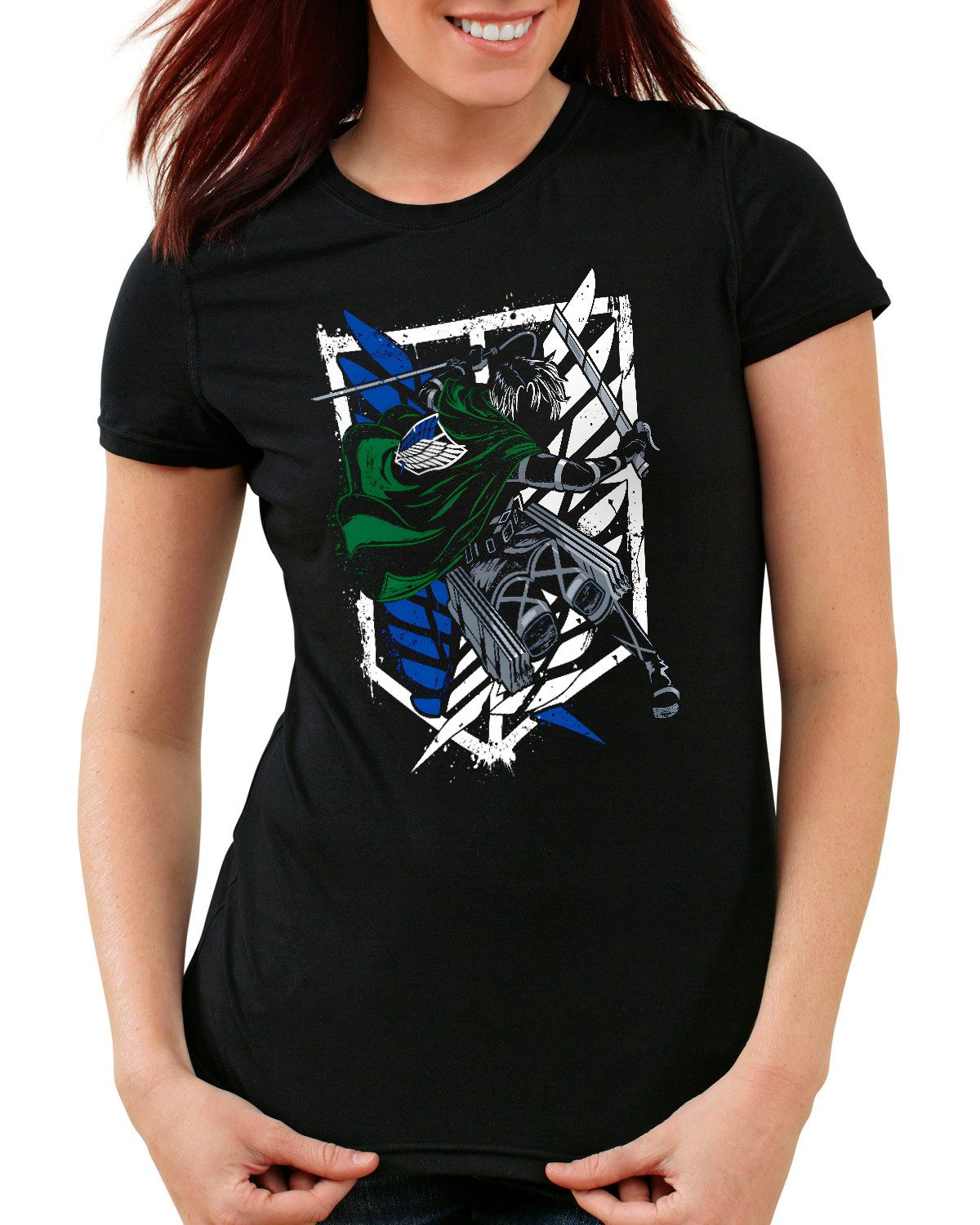 style3 T-Shirt Flying Fight attack on günstig online kaufen