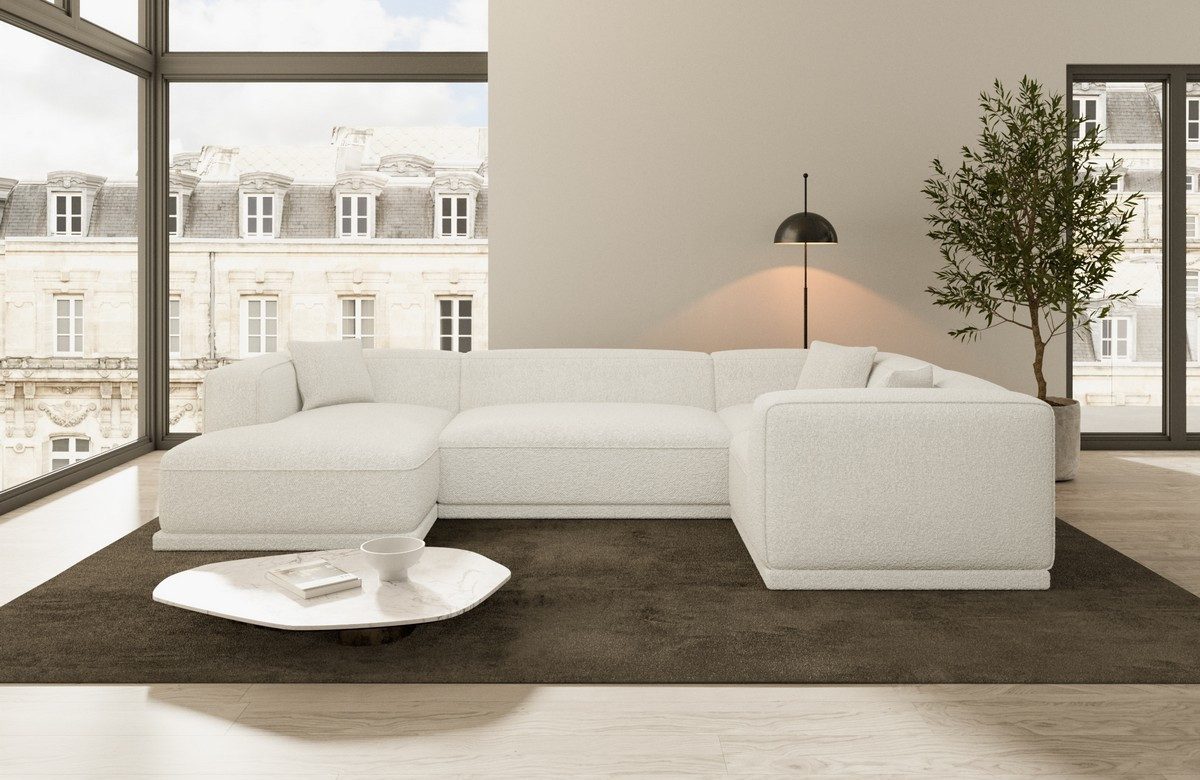 Sofa Dreams Wohnlandschaft Stoff Sofa Polstersofa Stoffcouch Stoffsofa Meri günstig online kaufen