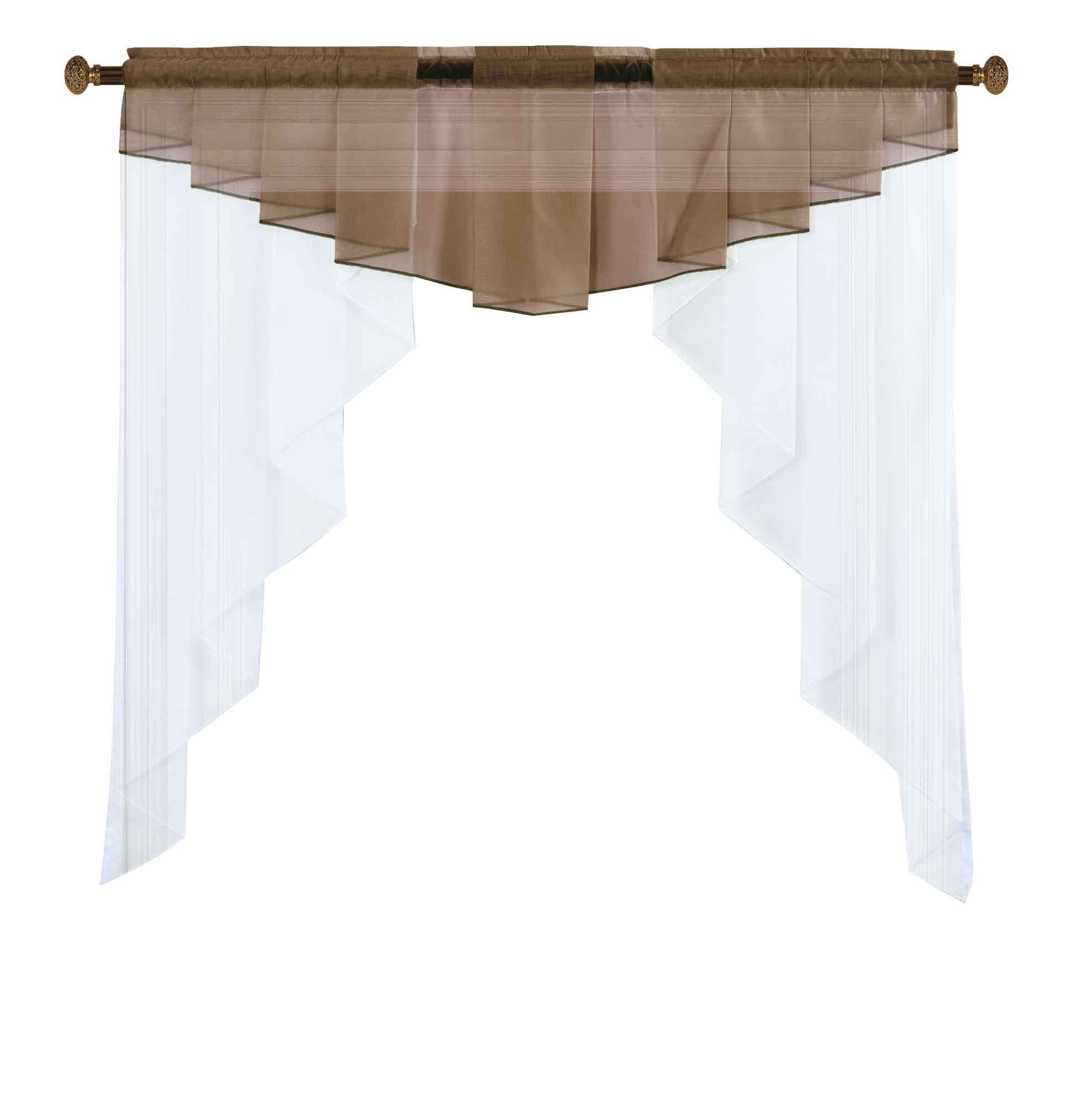 Gardinenbox Scheibengardine, Stangendurchzug, transparent, Voile, M-Bogen günstig online kaufen