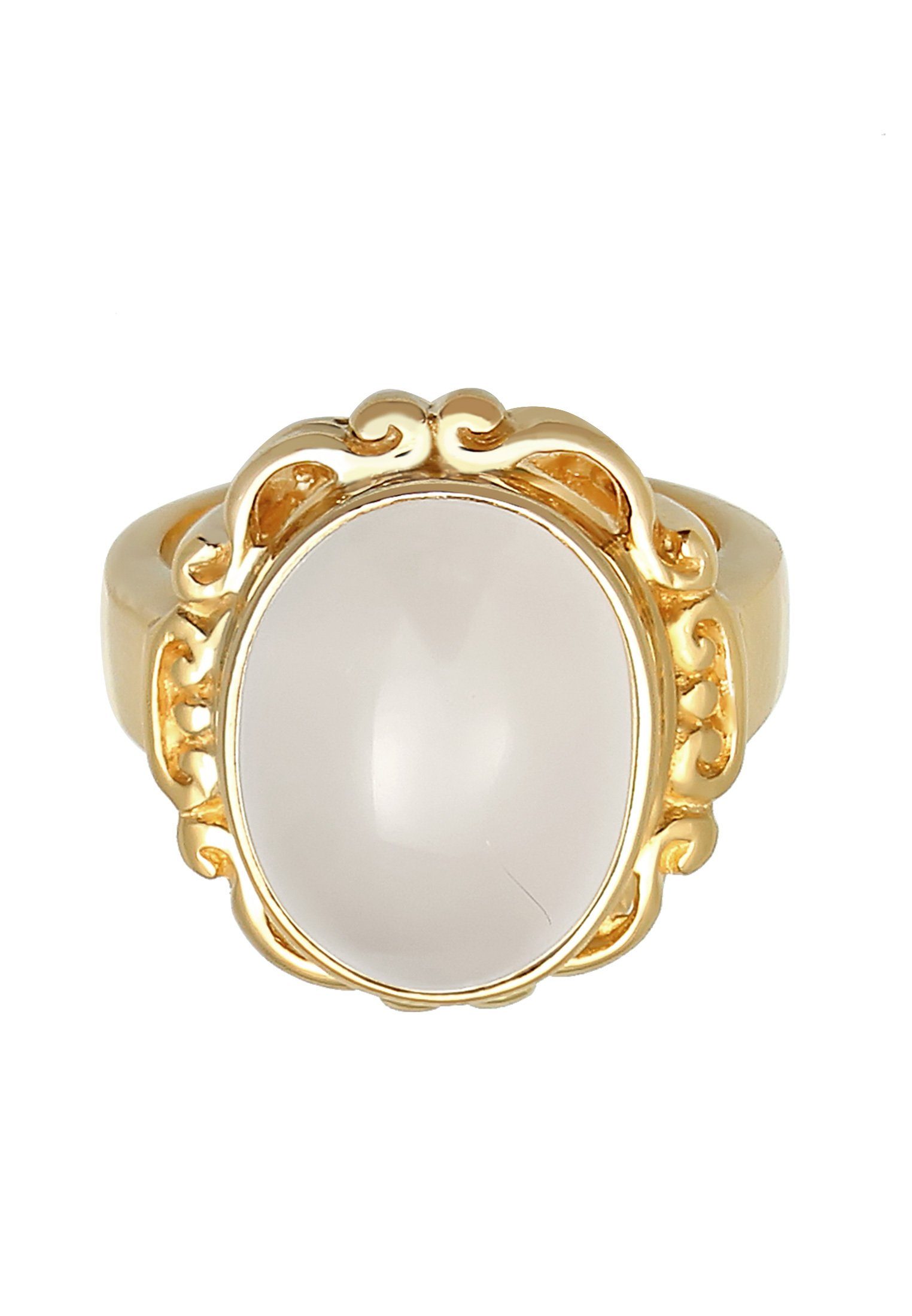 Elli Premium Fingerring Mondstein Vintage Ornament günstig online kaufen