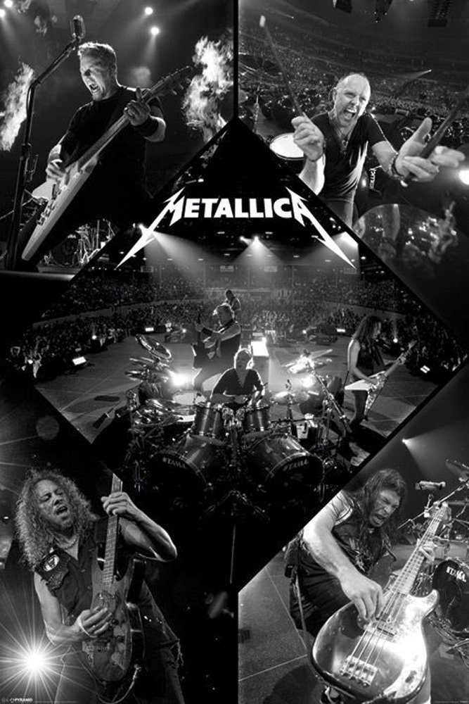 PYRAMID Poster Metallica Poster Live 61 günstig online kaufen