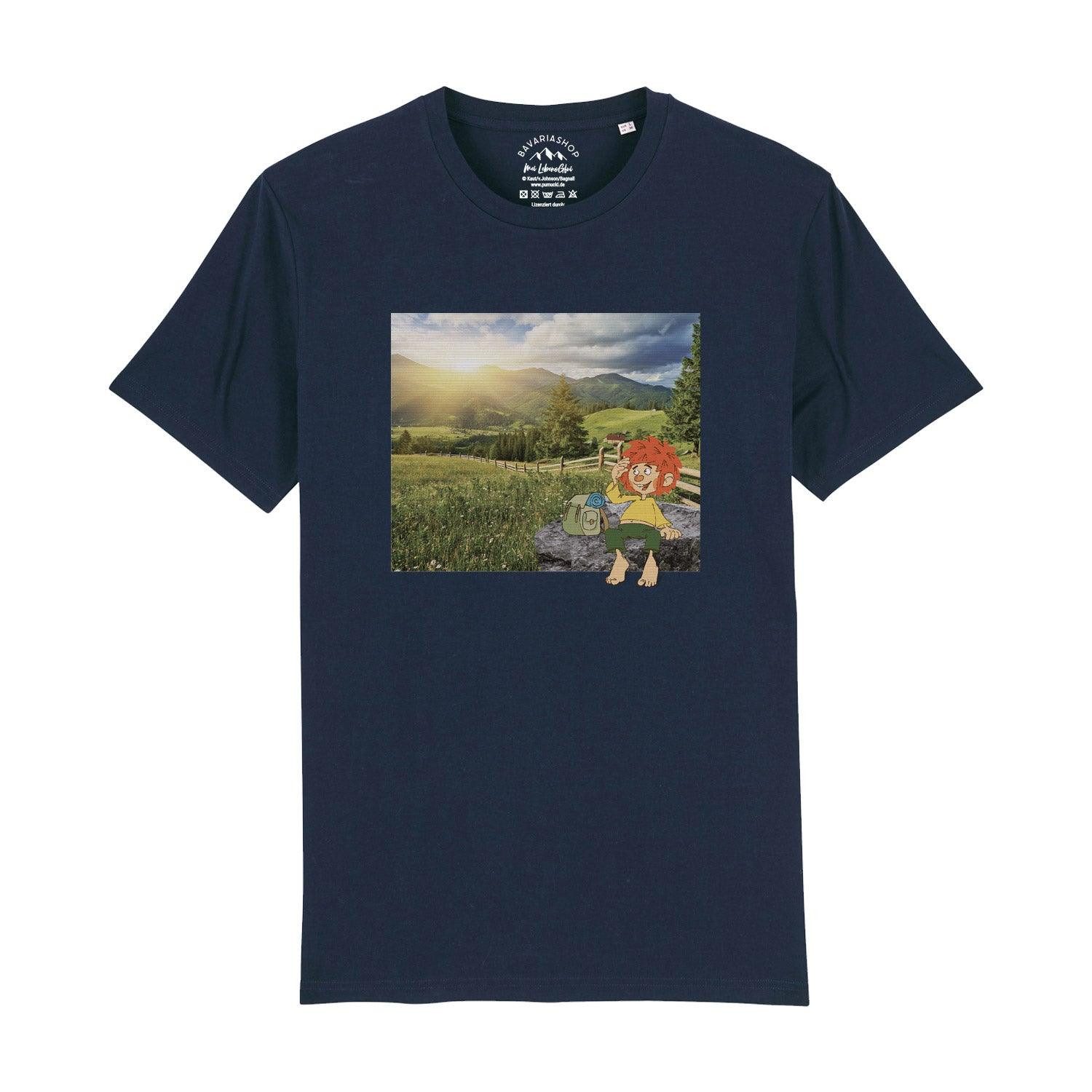 Bavariashop T-Shirt ®Pumuckl Herren T-Shirt "Berg-Kobold" günstig online kaufen