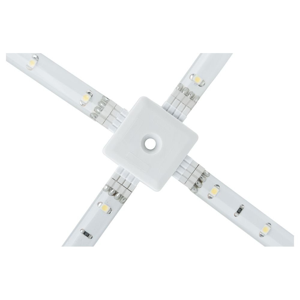 Paulmann LED Stripe X-Connector Kunststoff, Weiteres Function Zubehör YourLED Weiß, 1-flammig