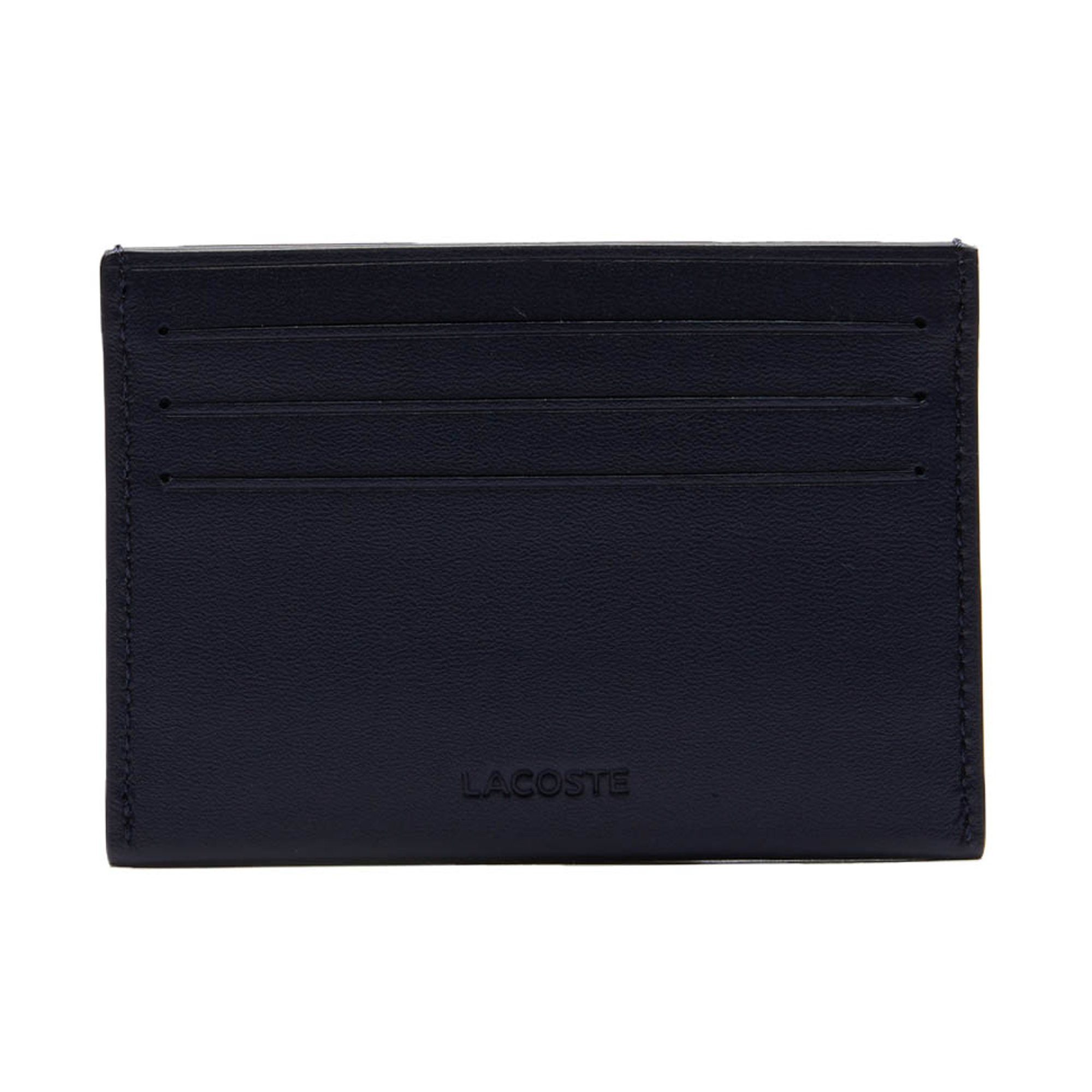 Lacoste Geldbörse Herren Geldbörse 1er Pack Leder Credit Card Holder