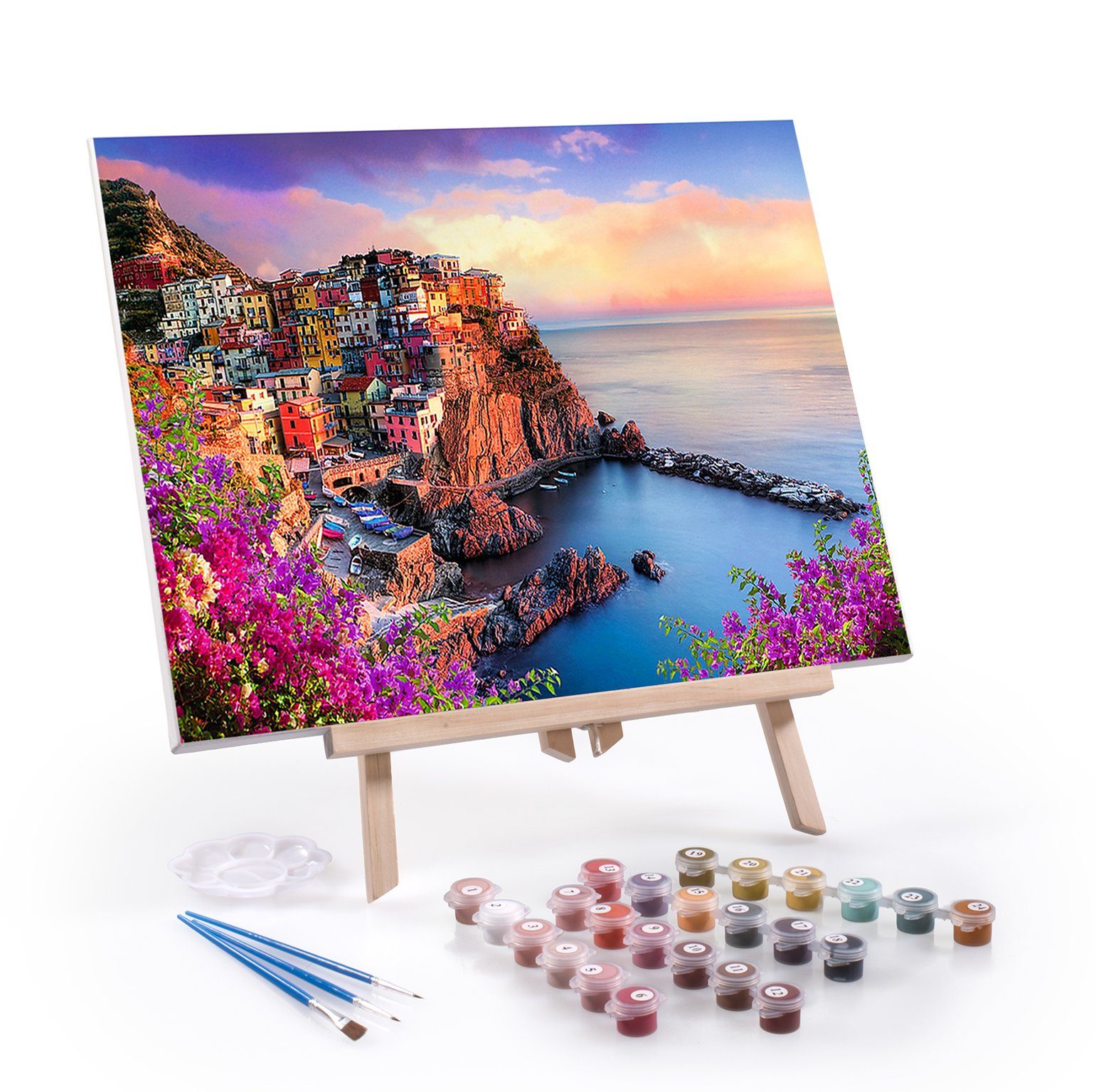digitCUBE Malen nach Zahlen Ausmalbild 40x50cm Malset (Paint by Numbers), a günstig online kaufen