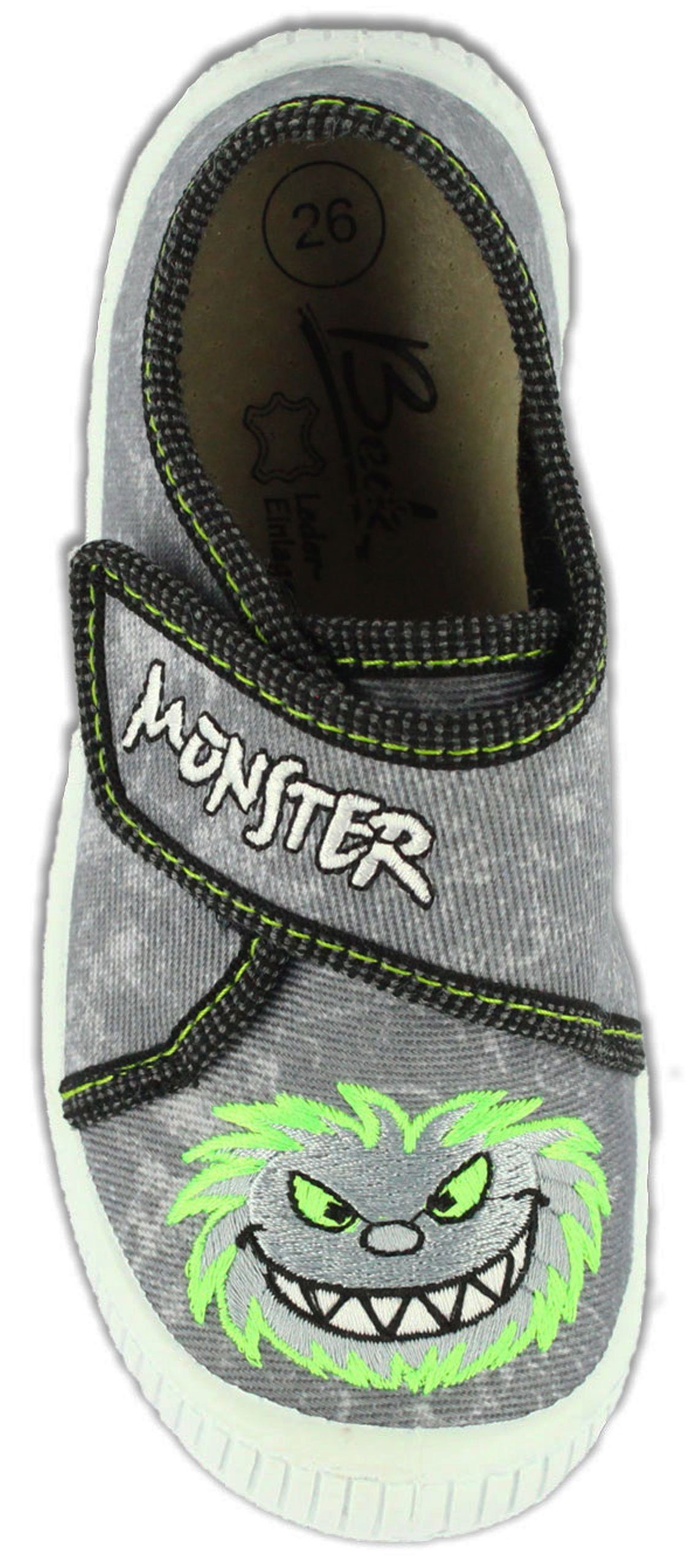 Beck Hausschuh Monster Hausschuh – Bild 2 von 5