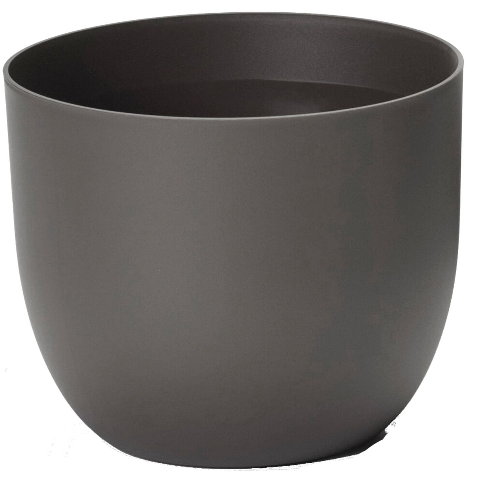 euro3plast Pflanzkübel Blumentopf "Rio Greener" 35 cm anthrazit recyceltes Polypropylen
