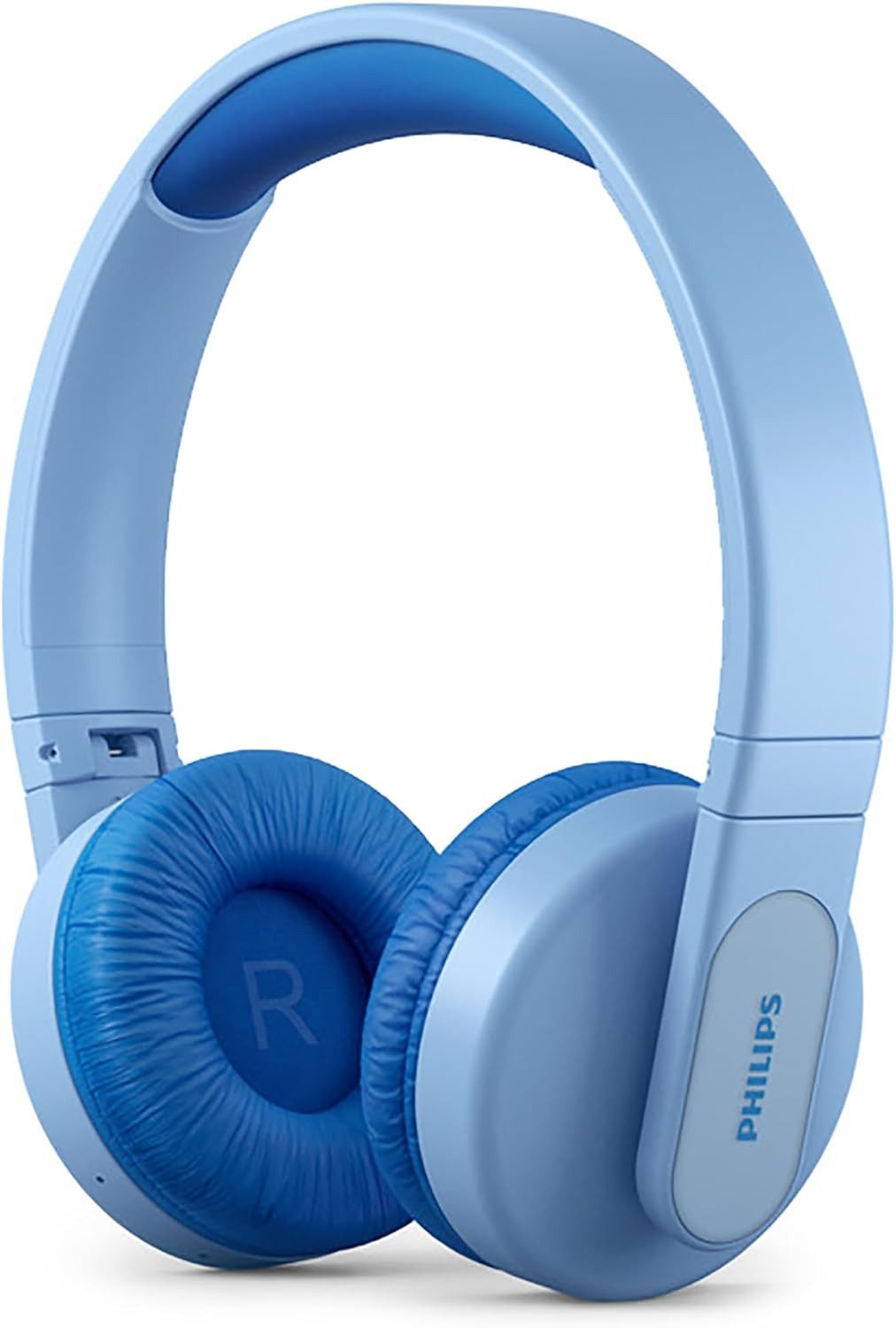 Philips Philips TAK4206BL/00 Bluetooth Kinder Kopfhörer Blau Kinder-Kopfhörer (mit LEDs, Faltbar)