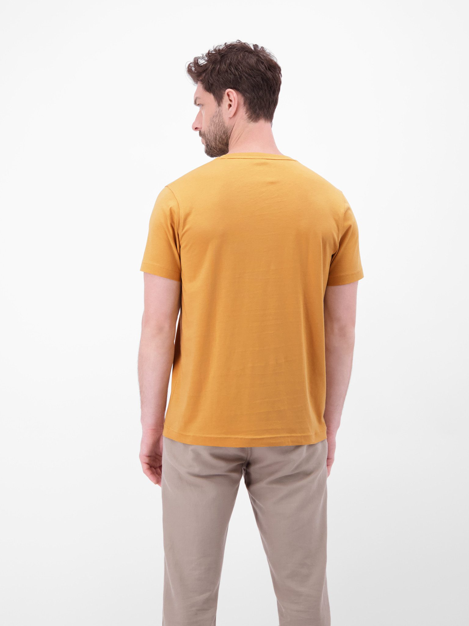 LERROS T-Shirt mit Logo-Stickerei