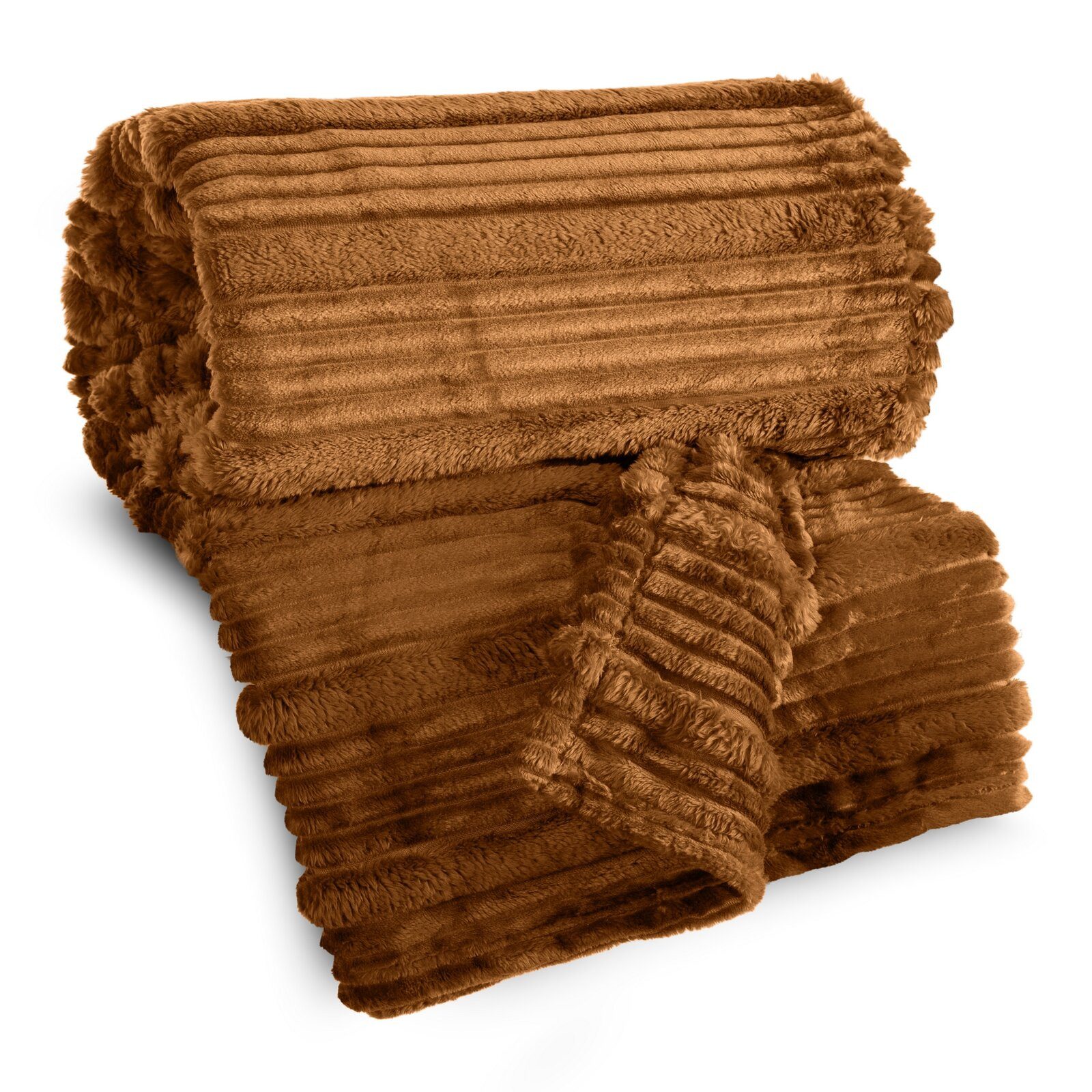 Wohndecke NINA, Eurofirany, Kuscheldecke mit Streifen-Steppung Gestreifte D günstig online kaufen