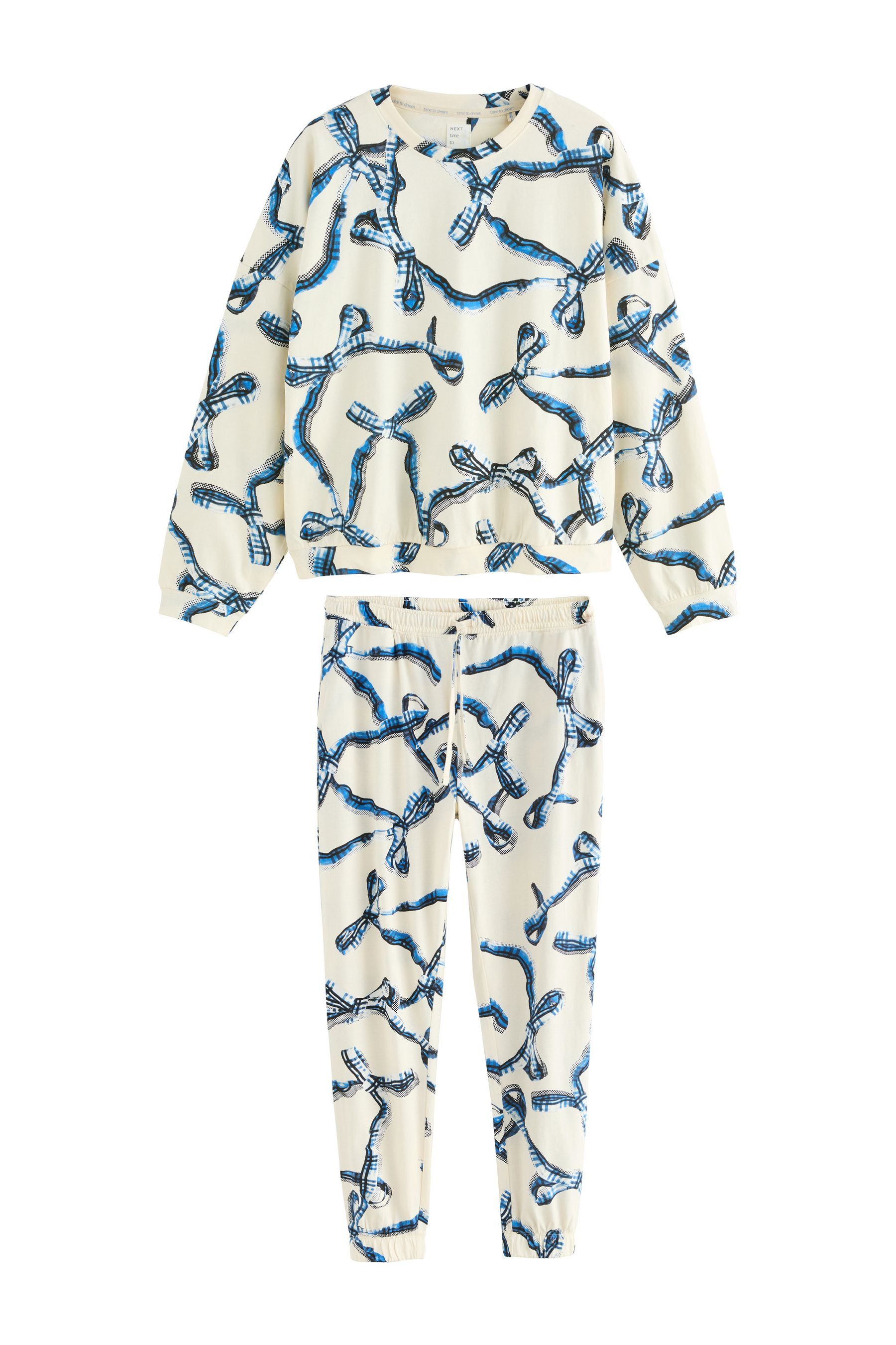 Next Pyjama Langärmeliger Pyjama (2 tlg) günstig online kaufen