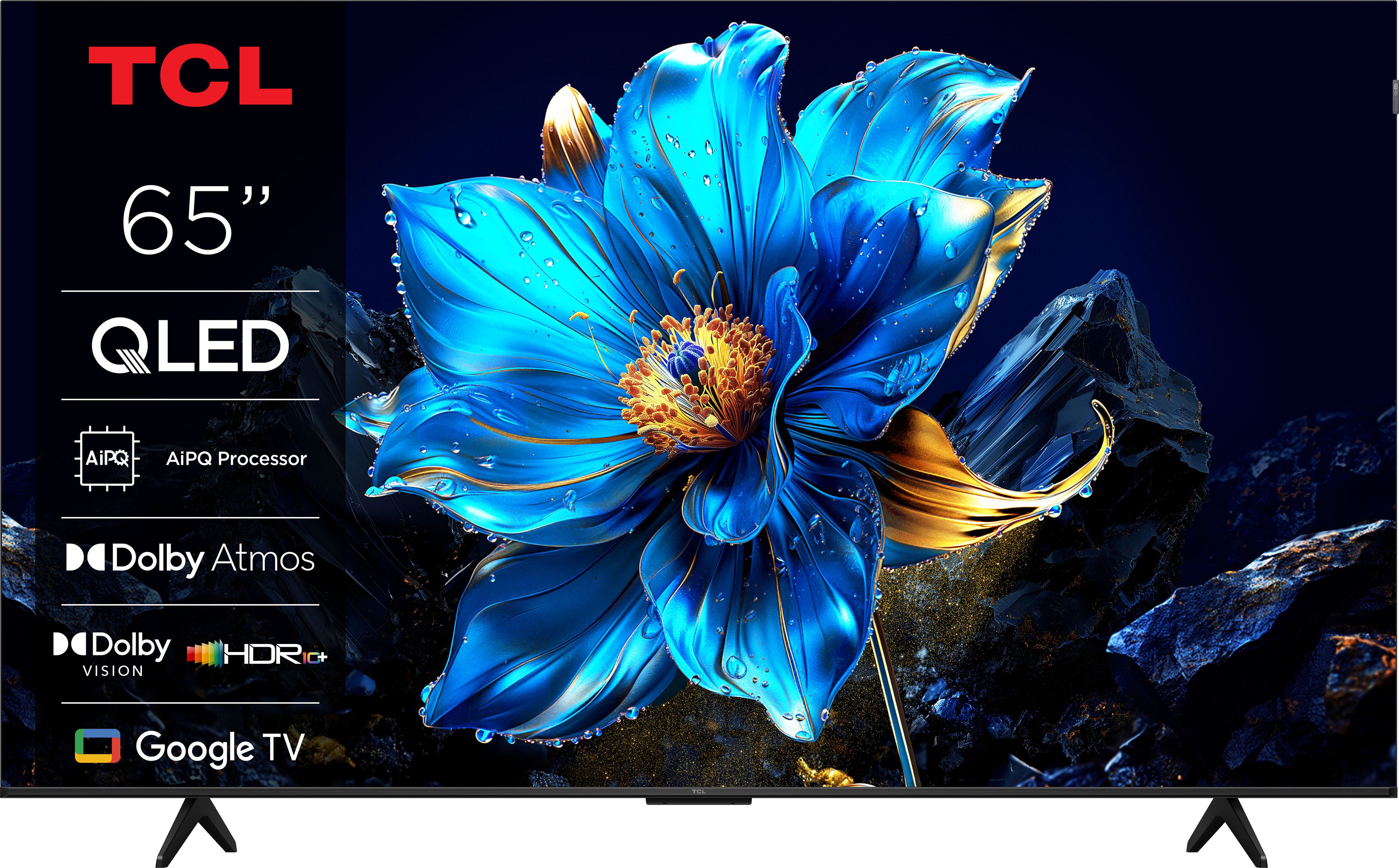 TCL 65P71KX1 QLED-Fernseher (164 cm/65 Zoll, schwarz ! RABATT: 38.04%