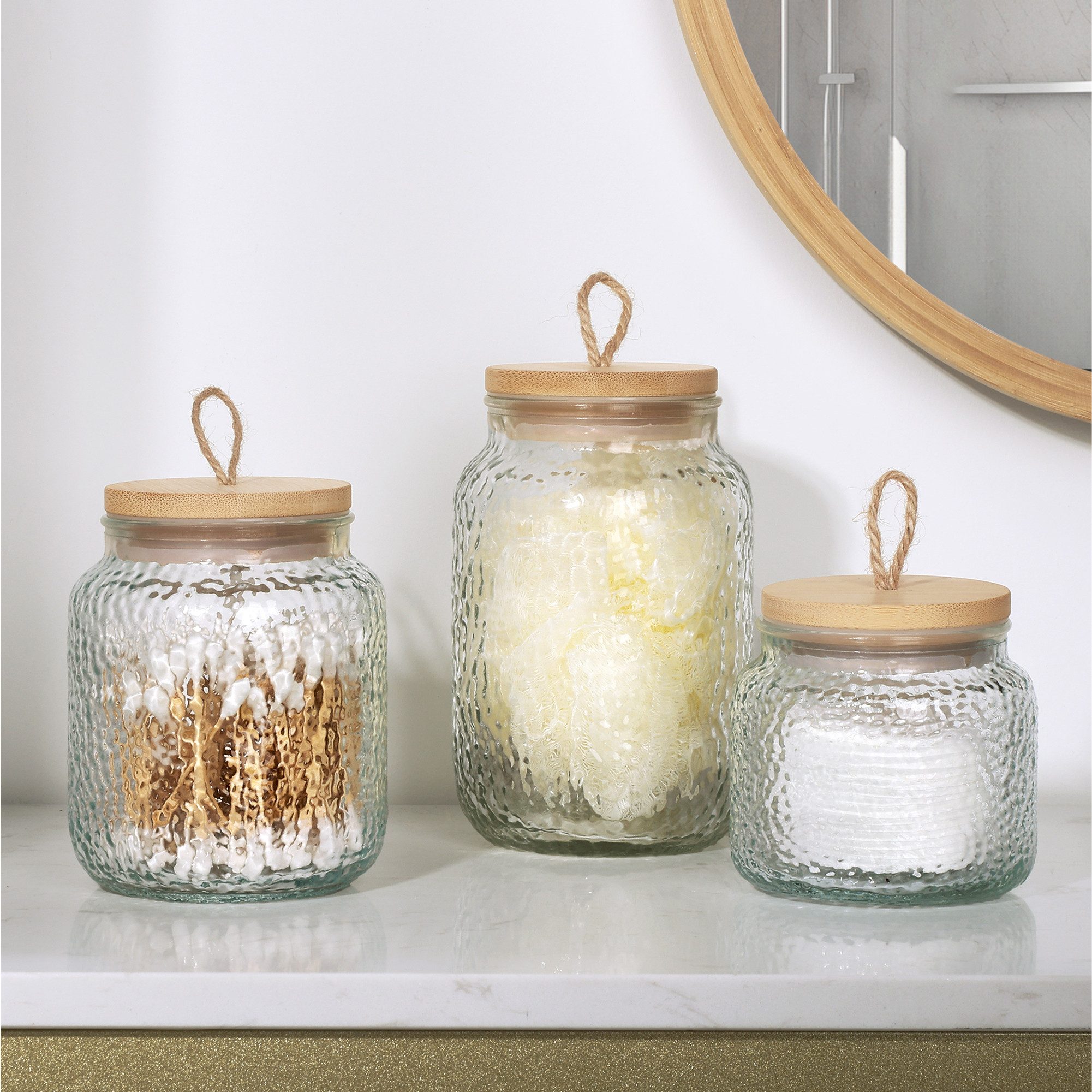 Navaris Wattestäbchenspender Wattestäbchen Behälter Wattepads Ohrstäbchen S günstig online kaufen